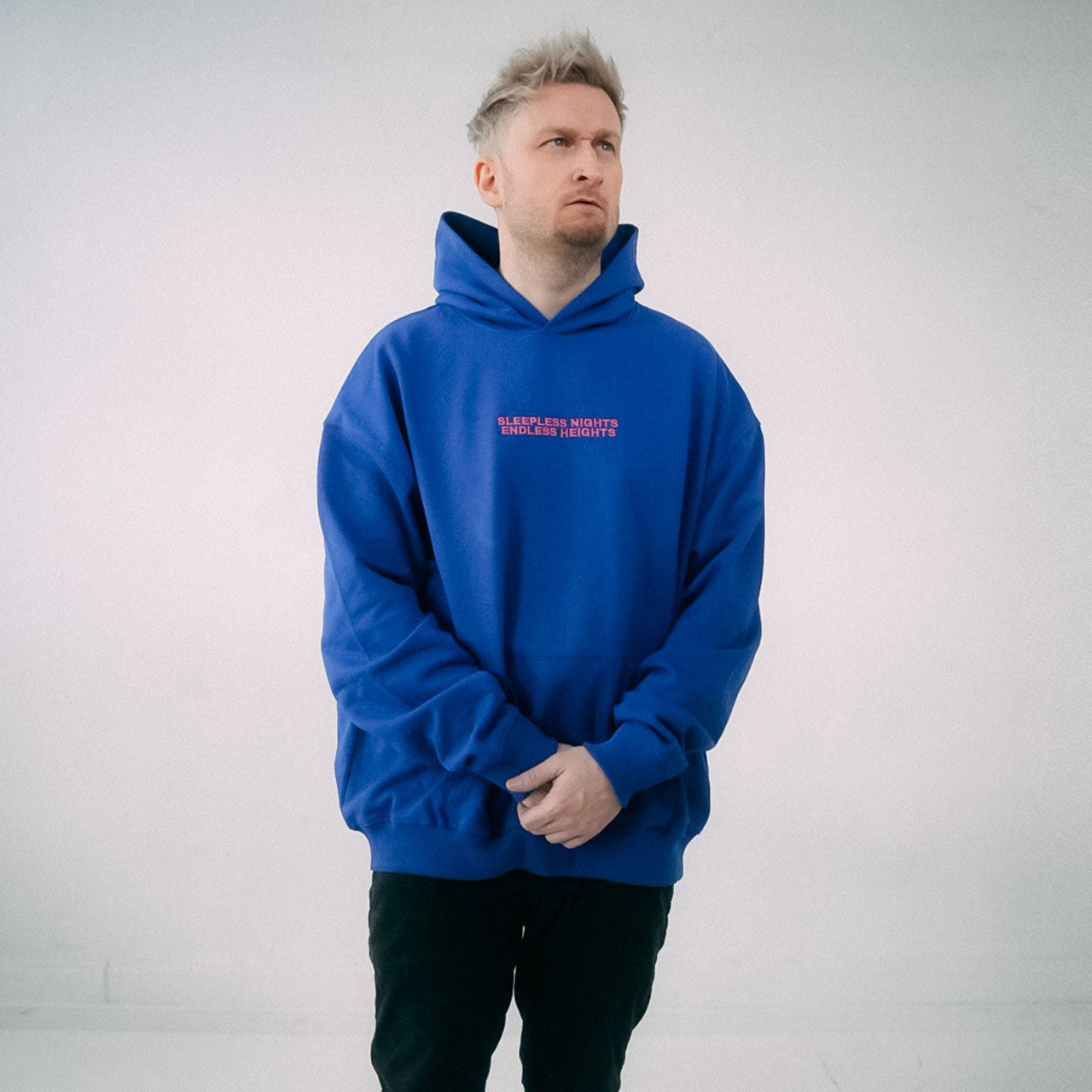 HYTH - Sleepless Nights Endless Heights - Hoodie - Blau