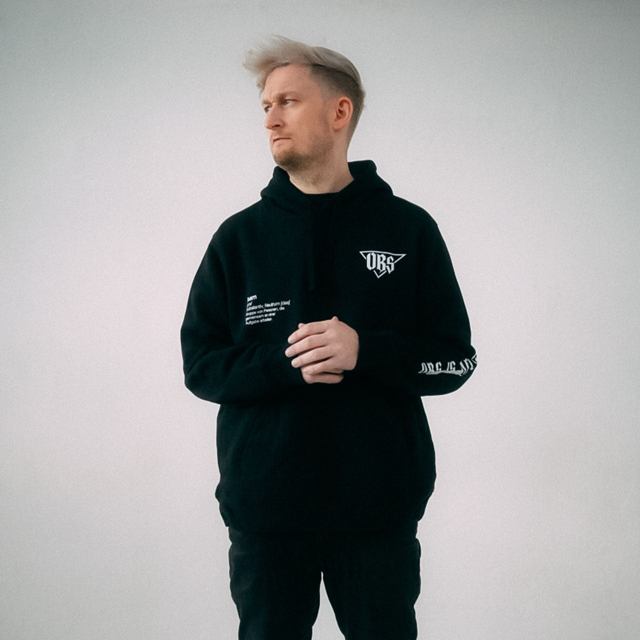 OBS - Team OBS - Hoodie - Schwarz
