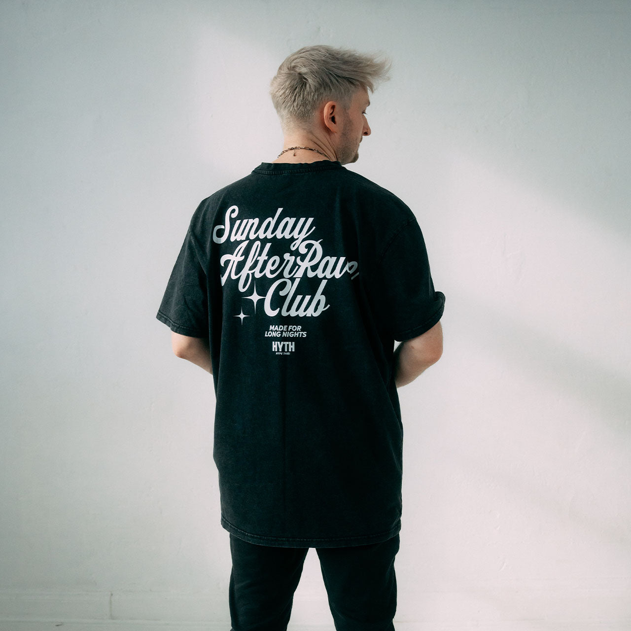 HYTH - Sunday After Hour Rave Club  - Shirt - Schwarz