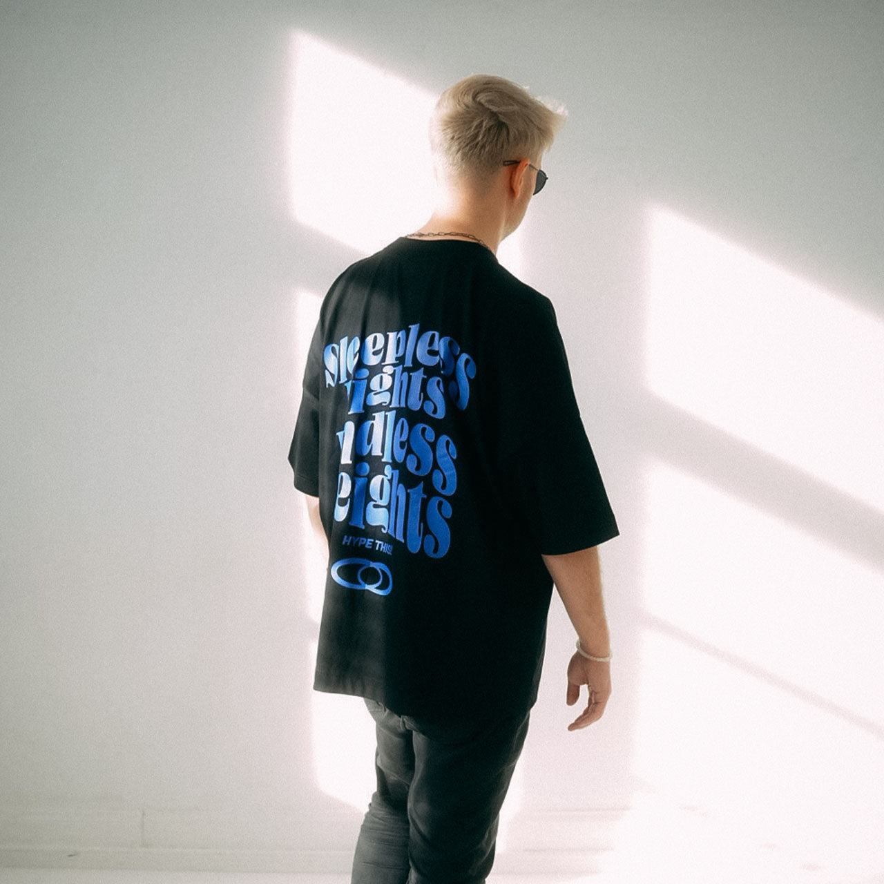 HYTH - Sleepless Nights Endless Heights - Shirt - Schwarz