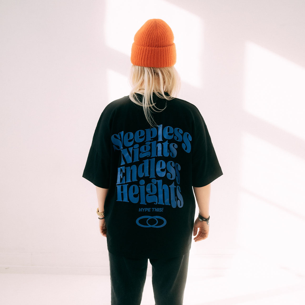 HYTH - Sleepless Nights Endless Heights - Shirt - Schwarz