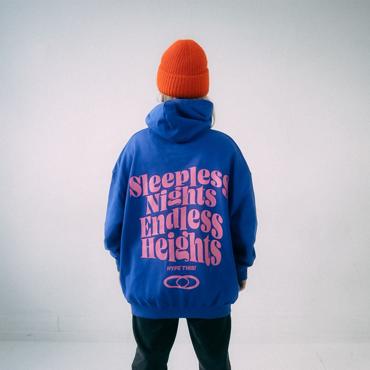 HYTH - Sleepless Nights Endless Heights - Hoodie - Blau