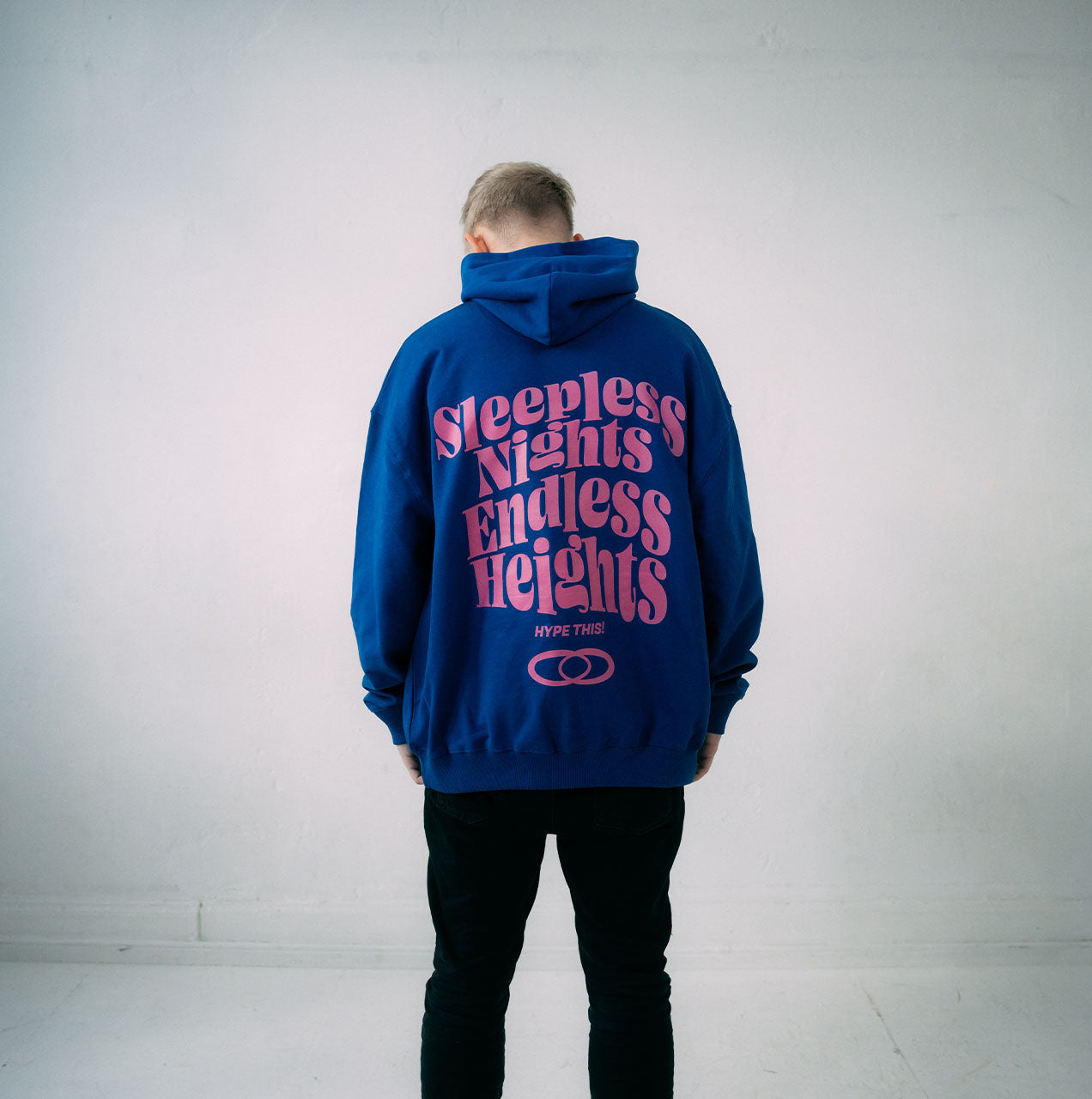 HYTH - Sleepless Nights Endless Heights - Hoodie - Blau