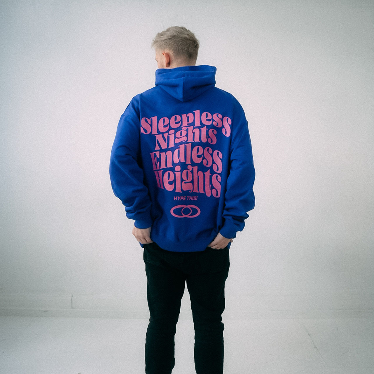 HYTH - Sleepless Nights Endless Heights - Hoodie - Blau