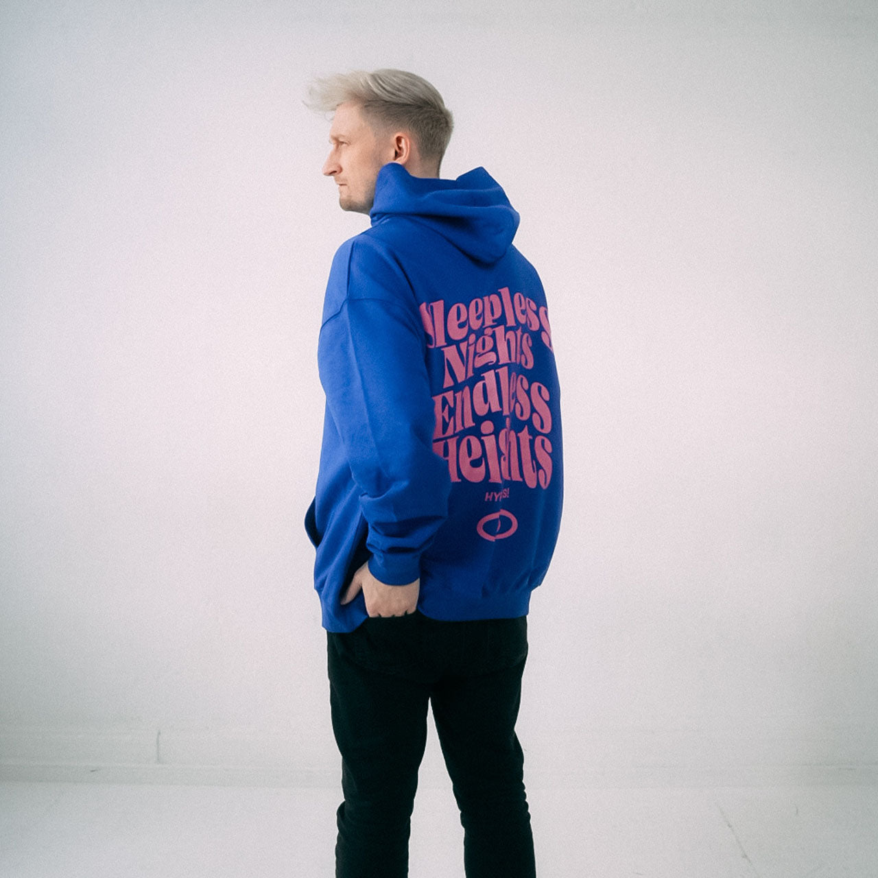 HYTH - Sleepless Nights Endless Heights - Hoodie - Blau
