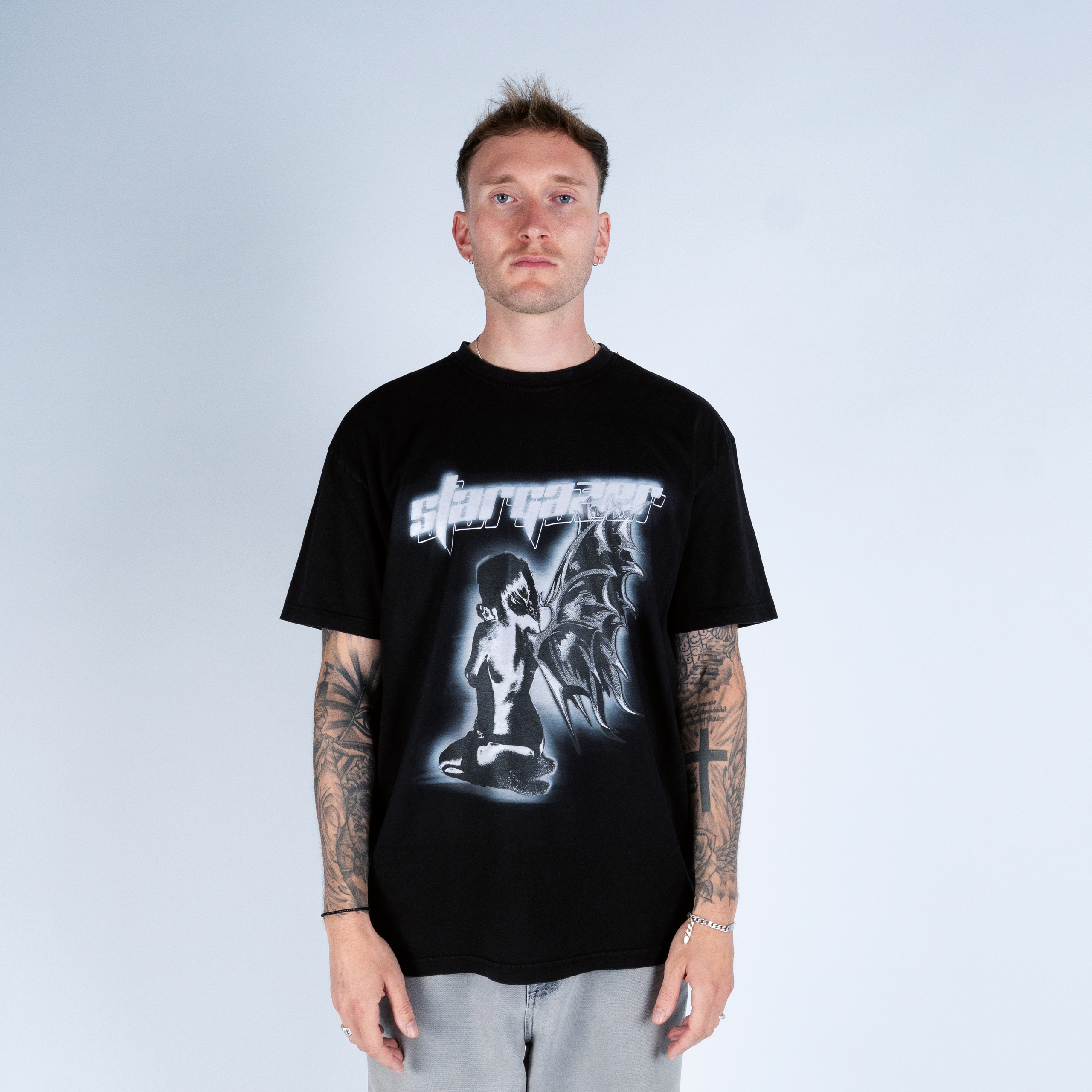 Snash - Stargazer Acid Washed Heavy Oversized Shirt