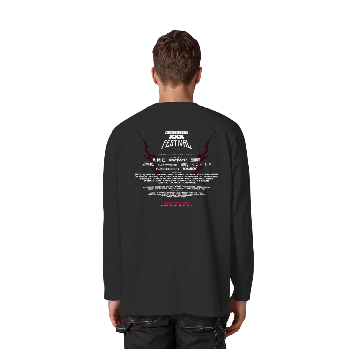 Blacklist - Blacklist Festival 2026 Line Up Longsleeve *online only*