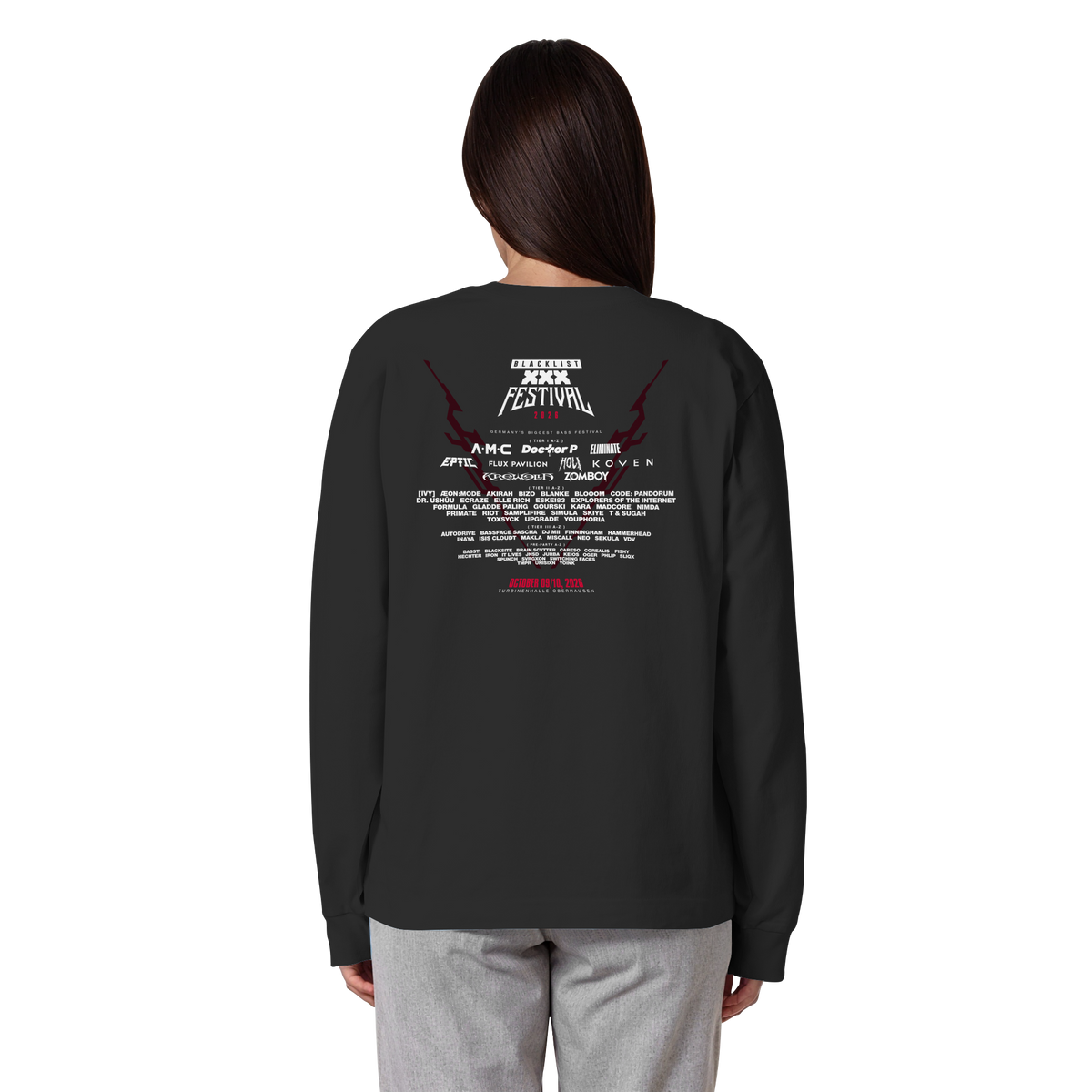 Blacklist - Blacklist Festival 2026 Line Up Longsleeve *online only*
