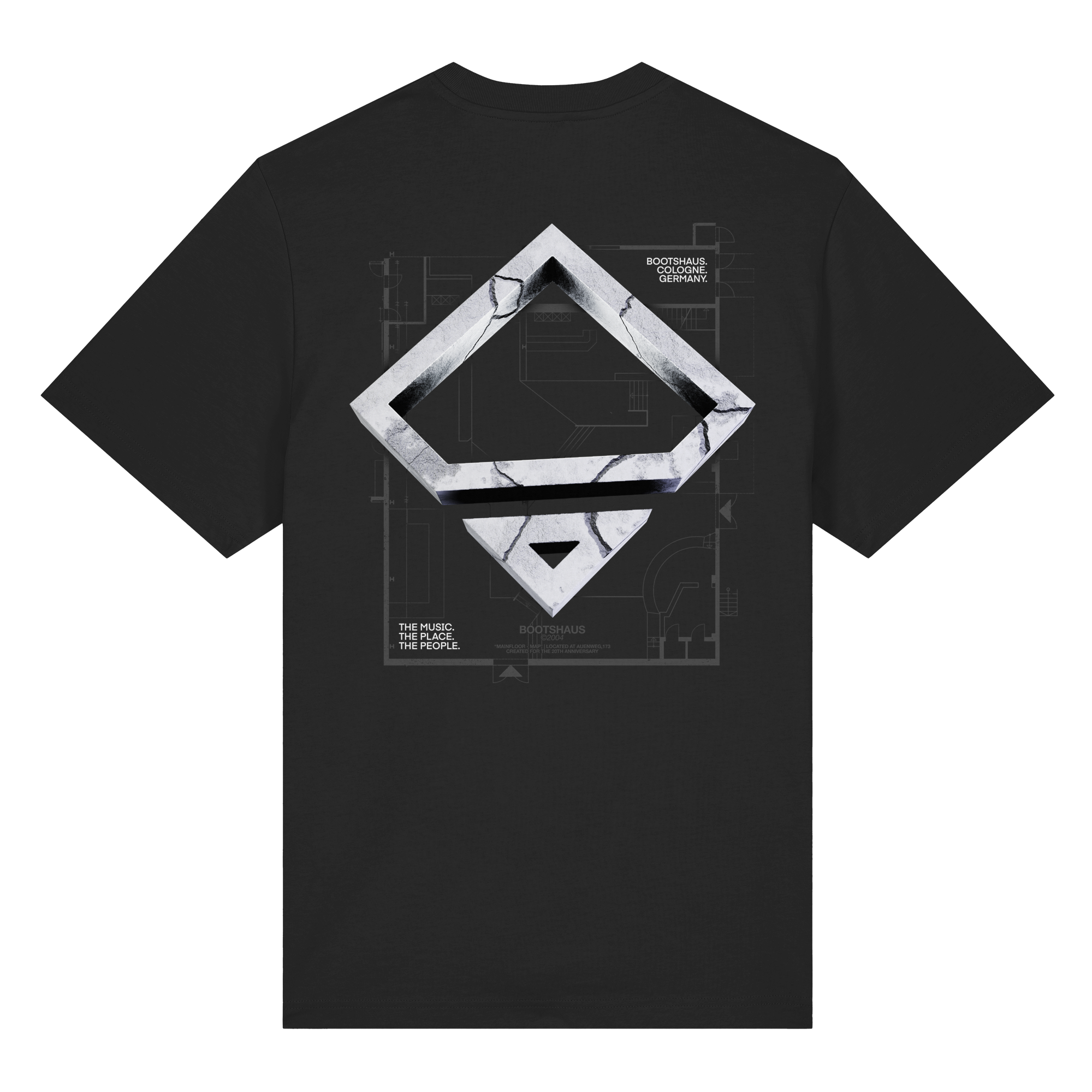 Bootshaus - ClubMap T-Shirt