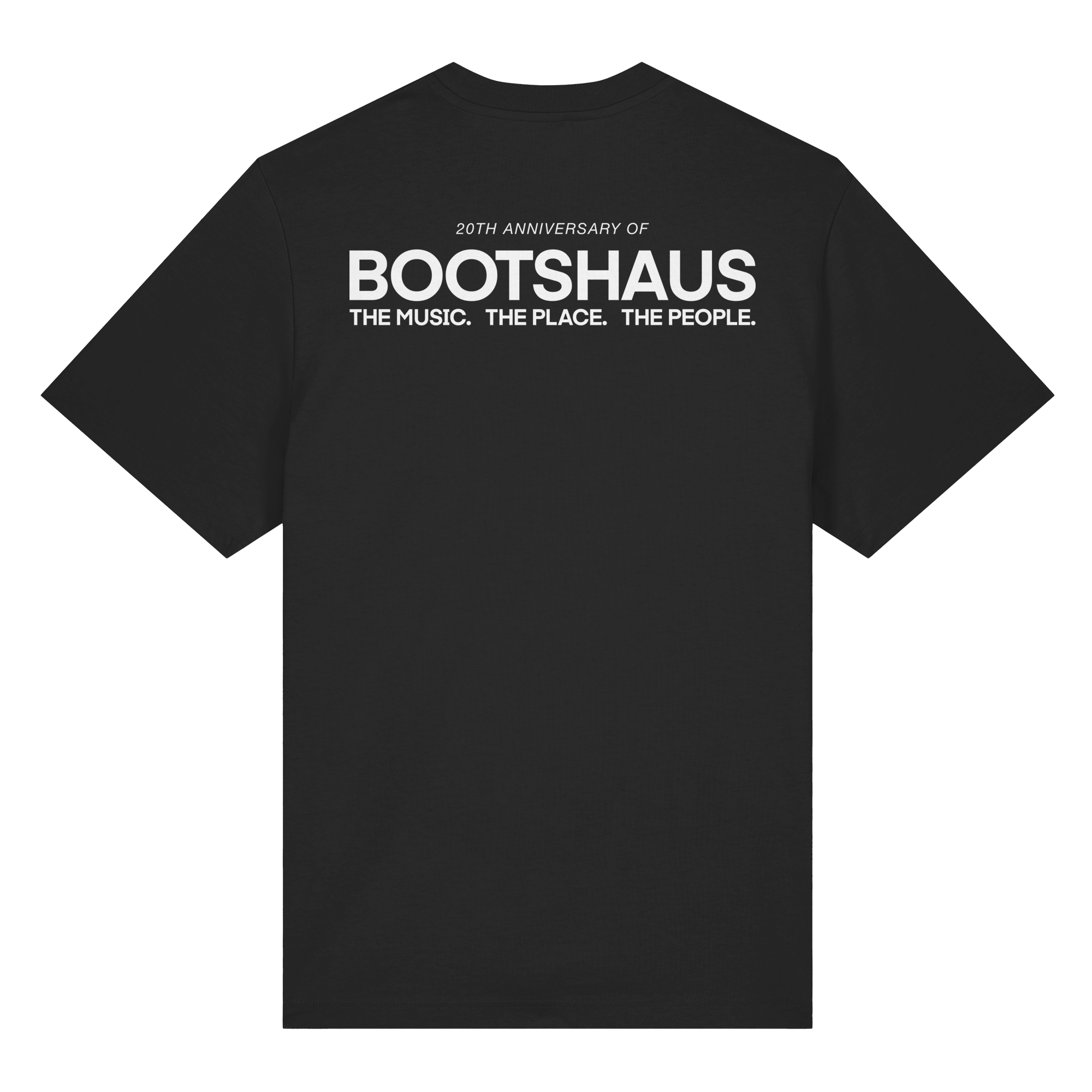 Bootshaus - 20th Anniversary T-Shirt Black