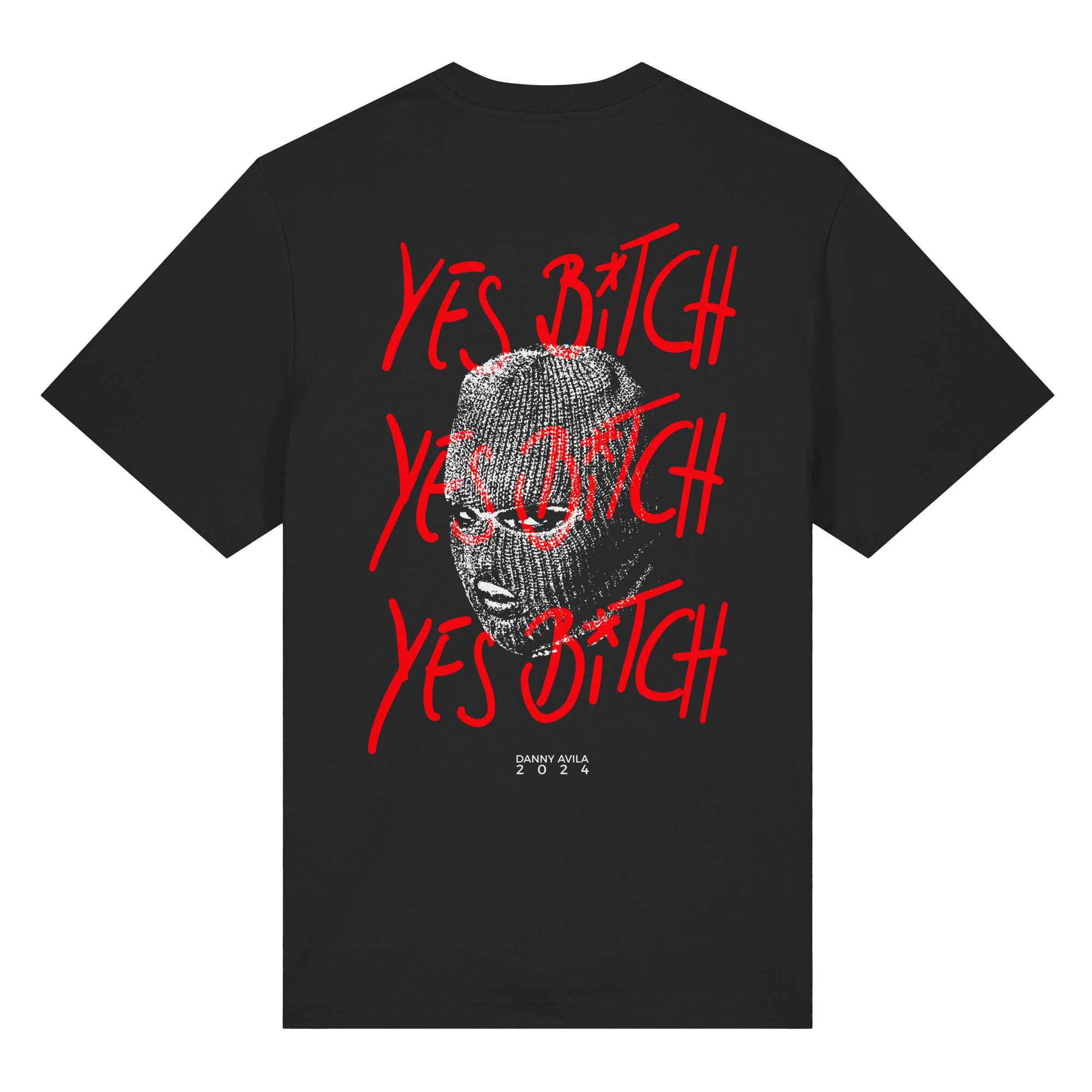 Danny Avila - Yes B!tch Mask T-Shirt