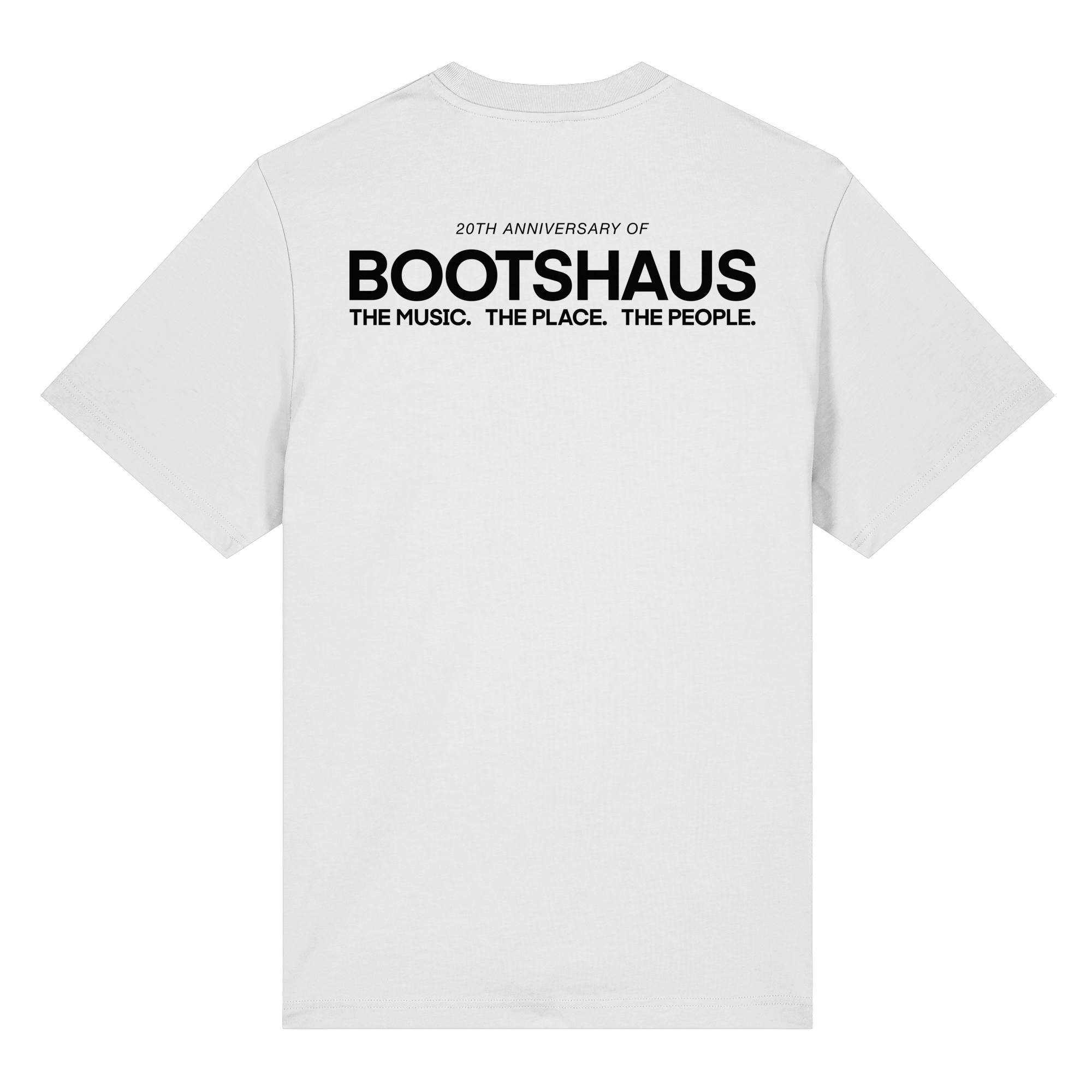 Bootshaus - 20th Anniversary T-Shirt weiß