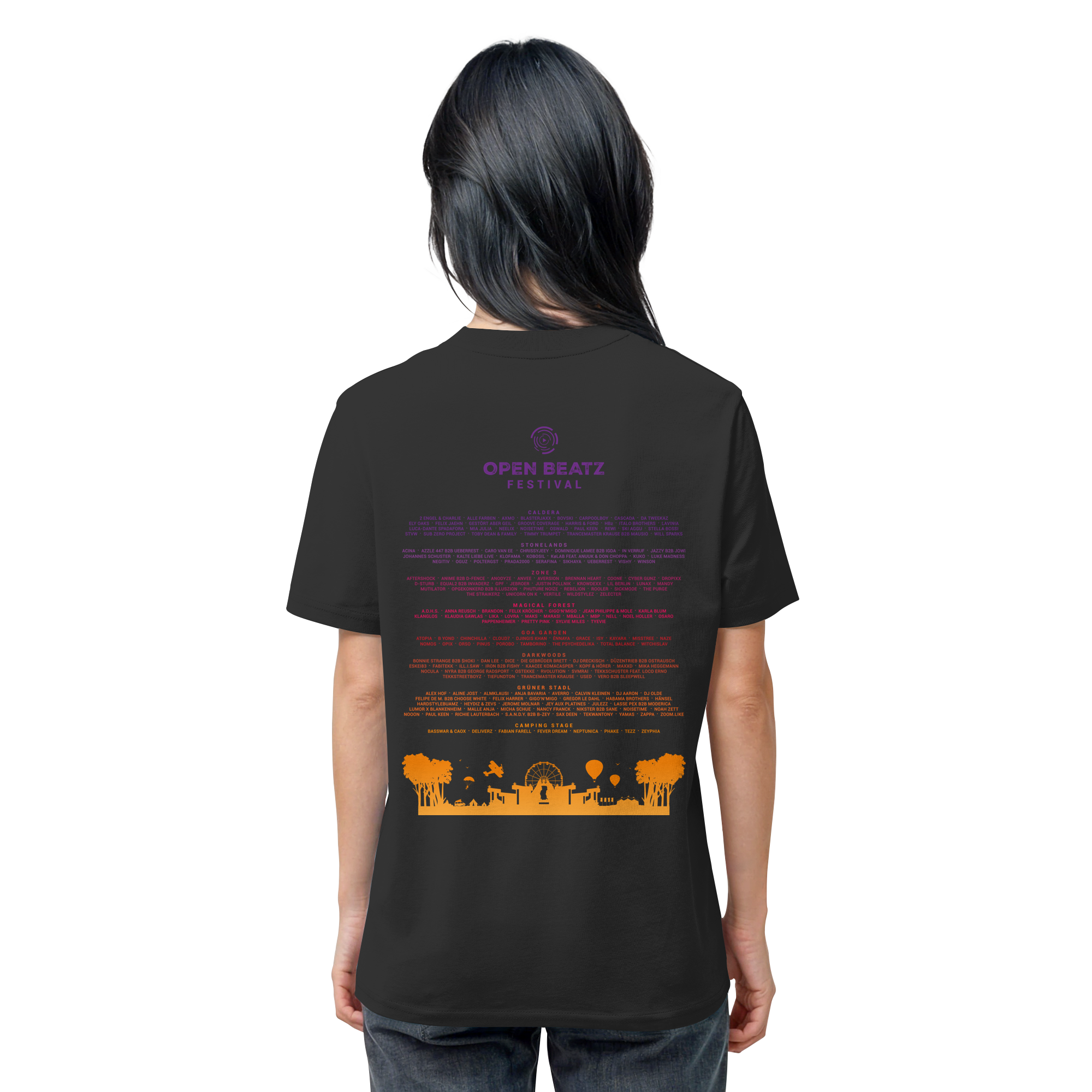 Line Up 2026 Shirt - Skyline