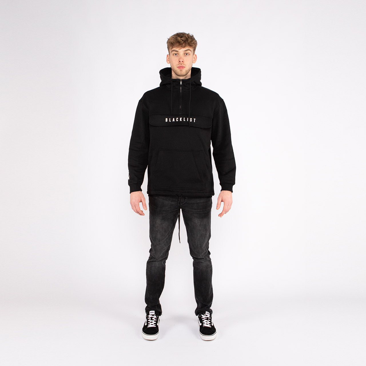 Blacklist - Half Zip Hoodie