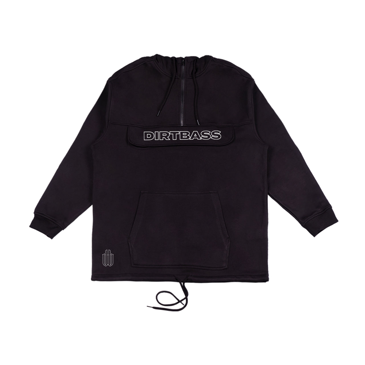 Dirtbass - Logo Half-Zip Hoodie