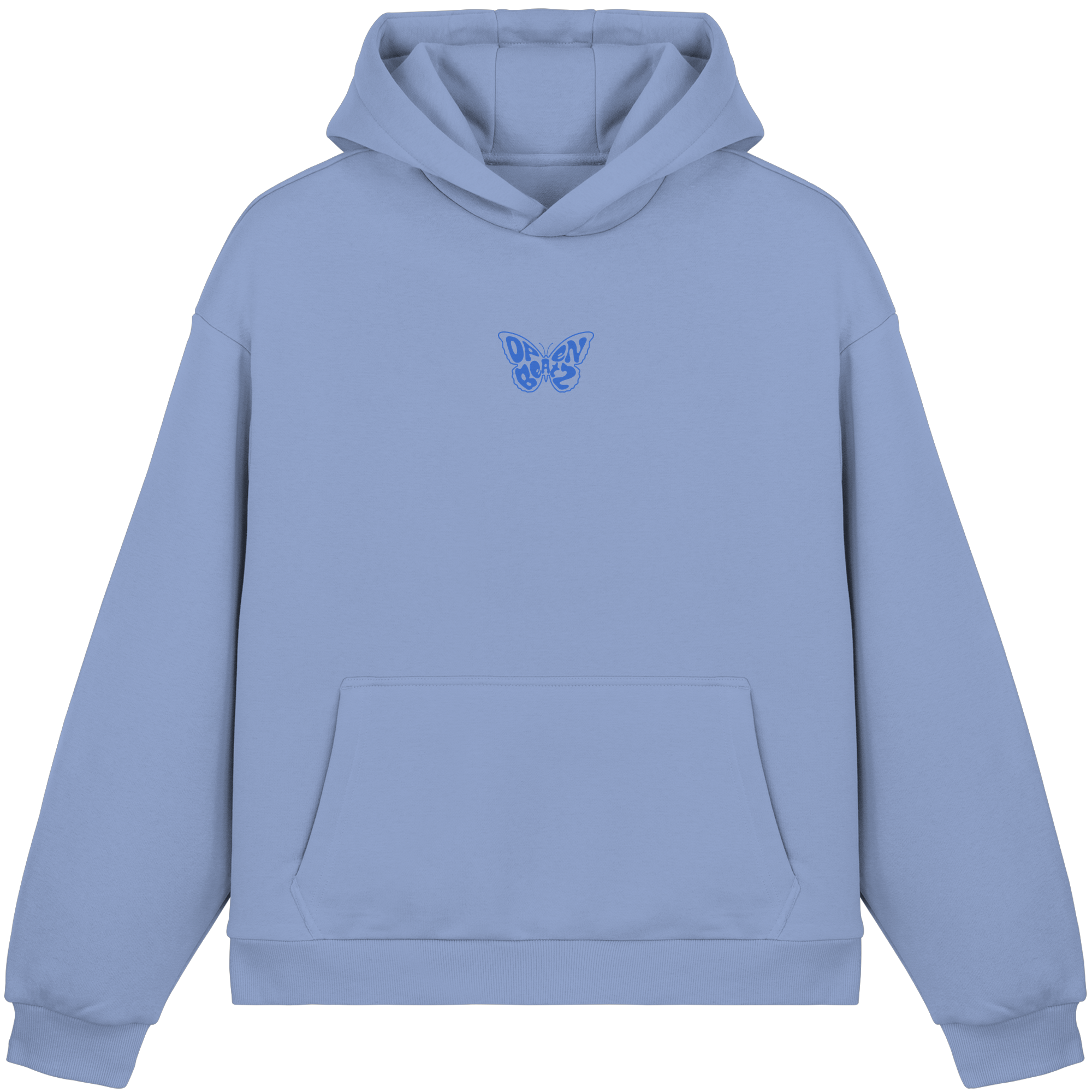 Line Up Hoodie - Butterfly blau