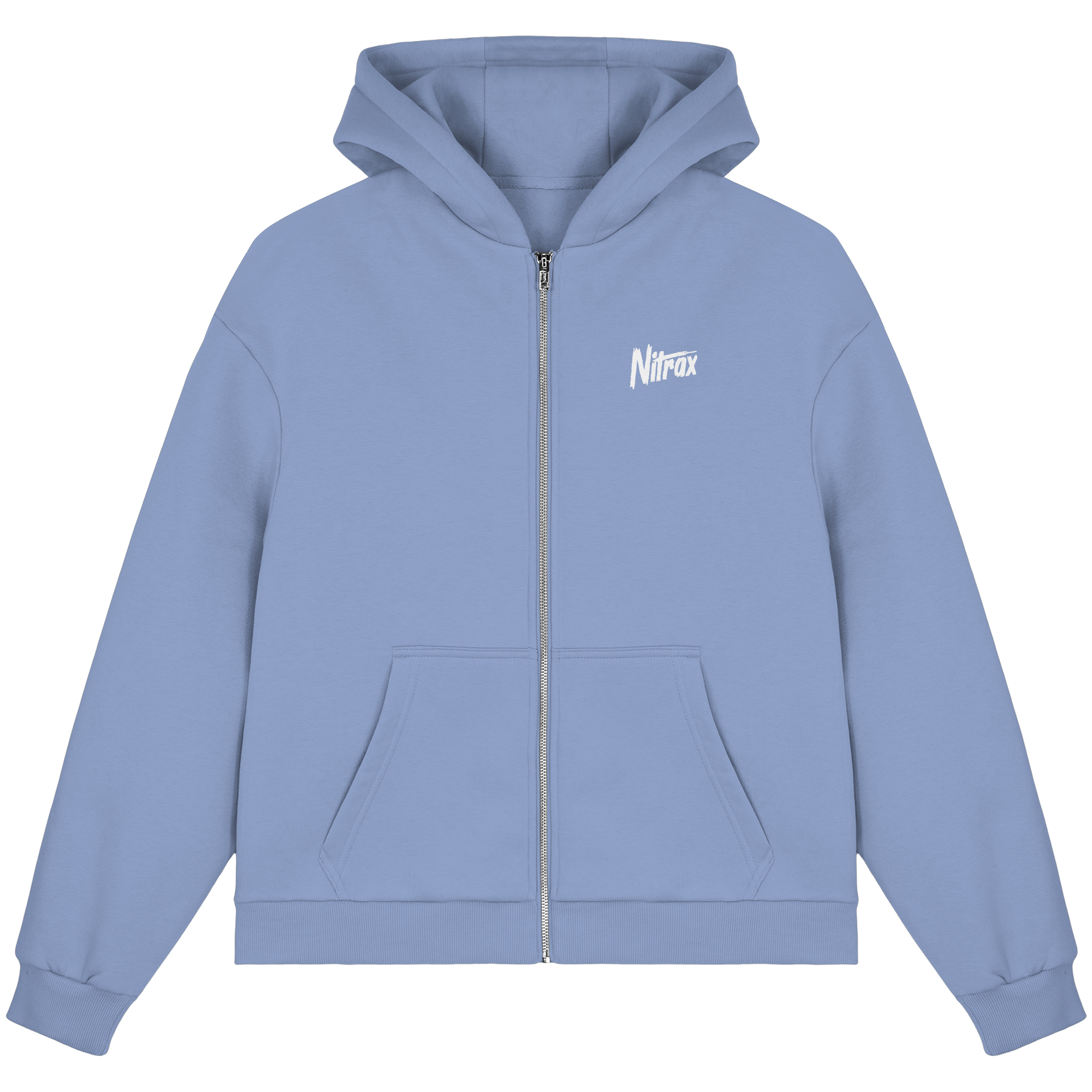 NITRAX - Zip Hoodie Blue