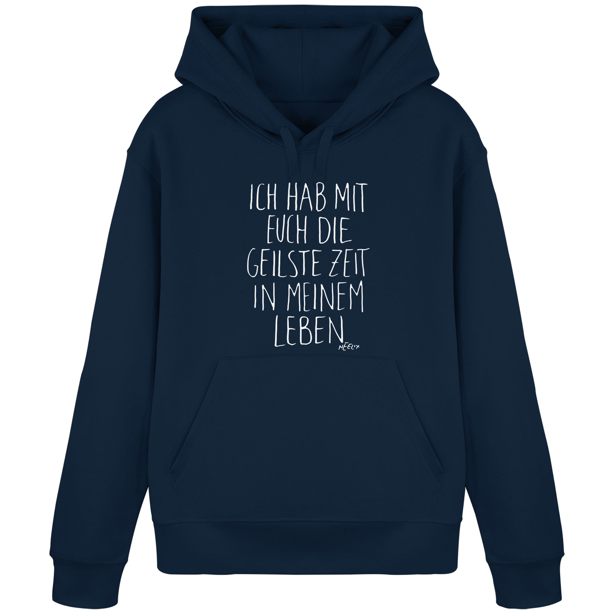Neelix - Geilste Zeit Hoodie navy blau