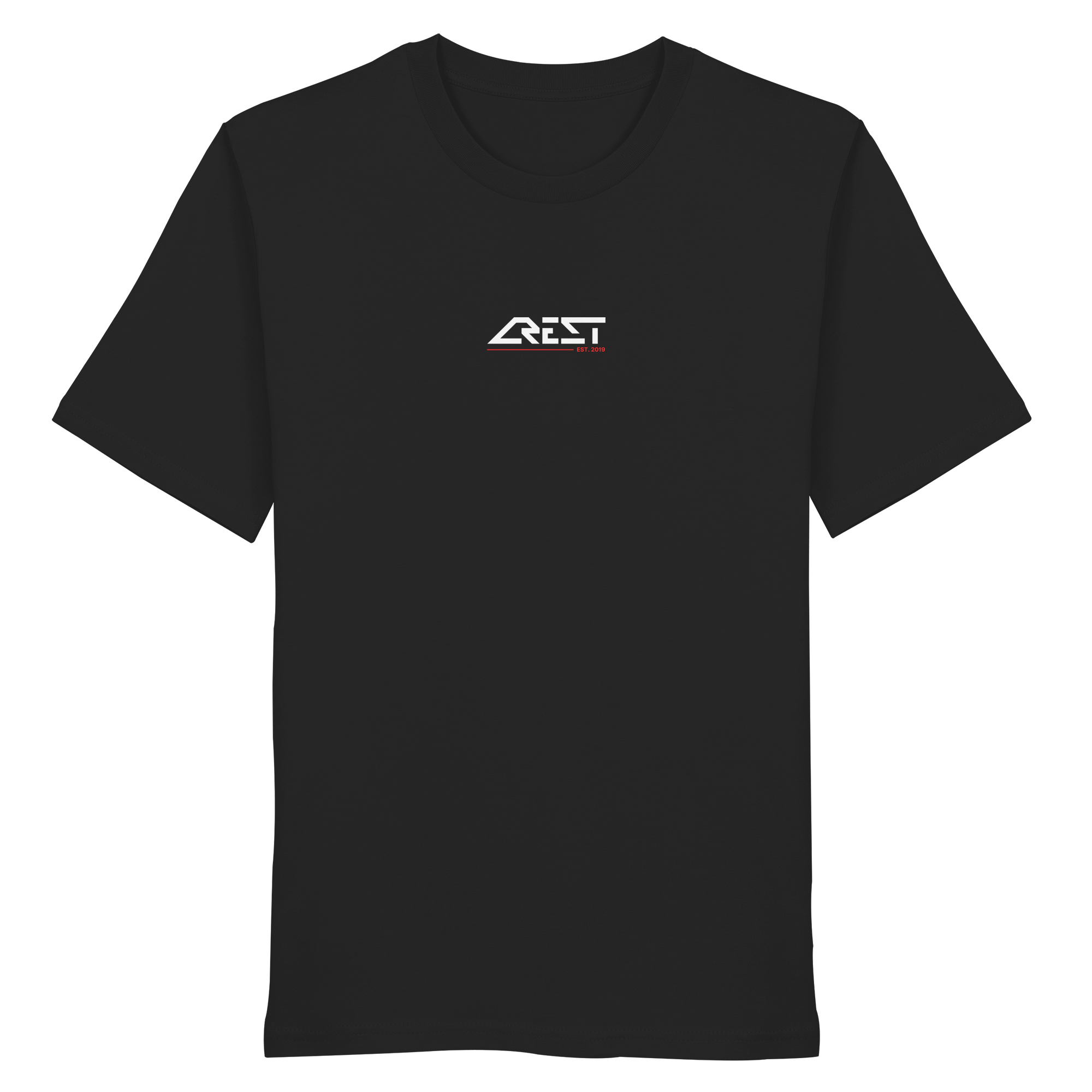 CREST // BASE TEE - REGULAR - SCHWARZ