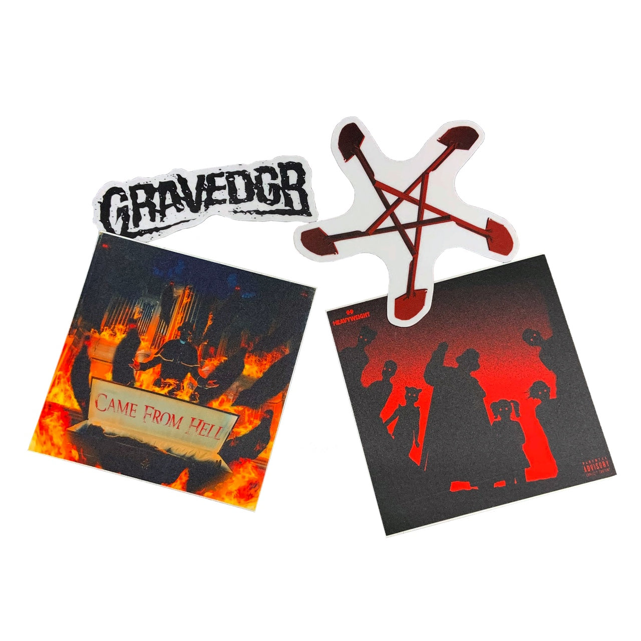 GRAVEDGR - Stickerpack