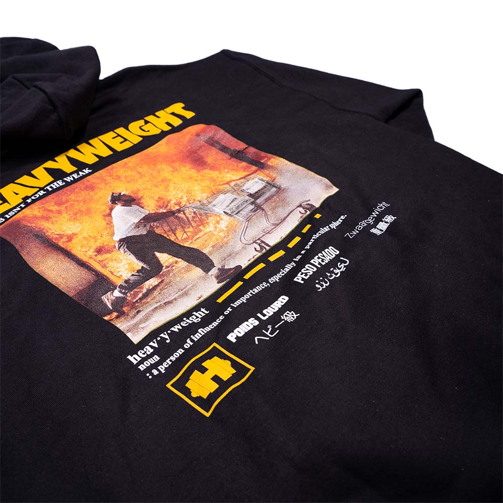 Heavyweight Records - Man on Fire Hoodie