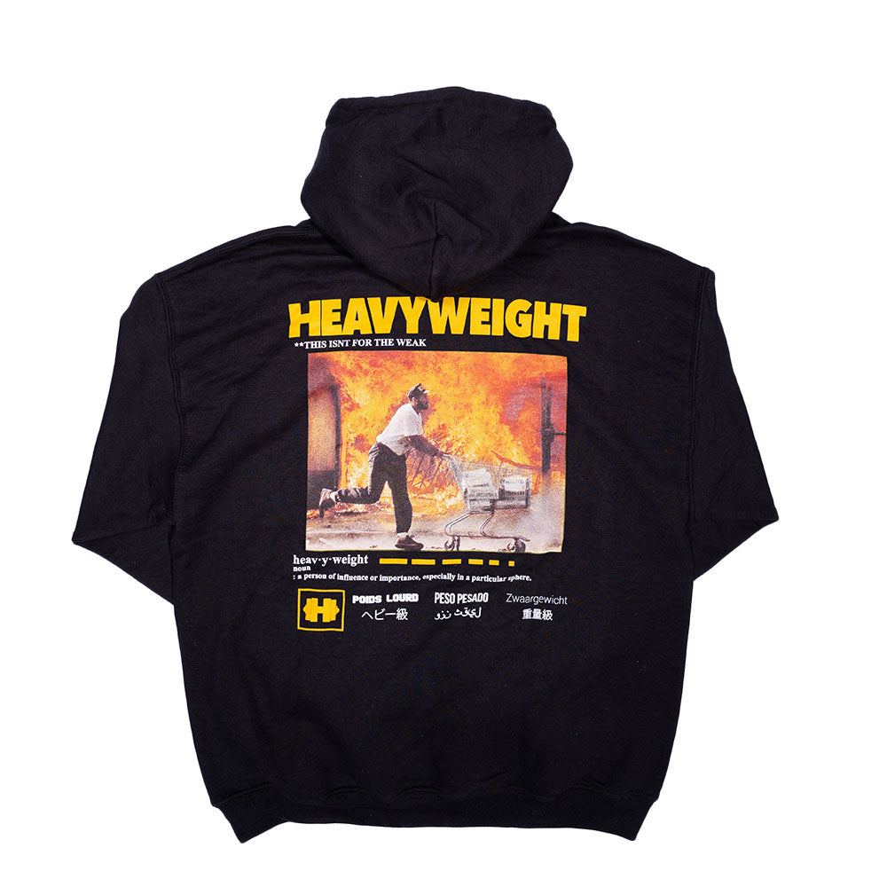Heavyweight Records - Man on Fire Hoodie