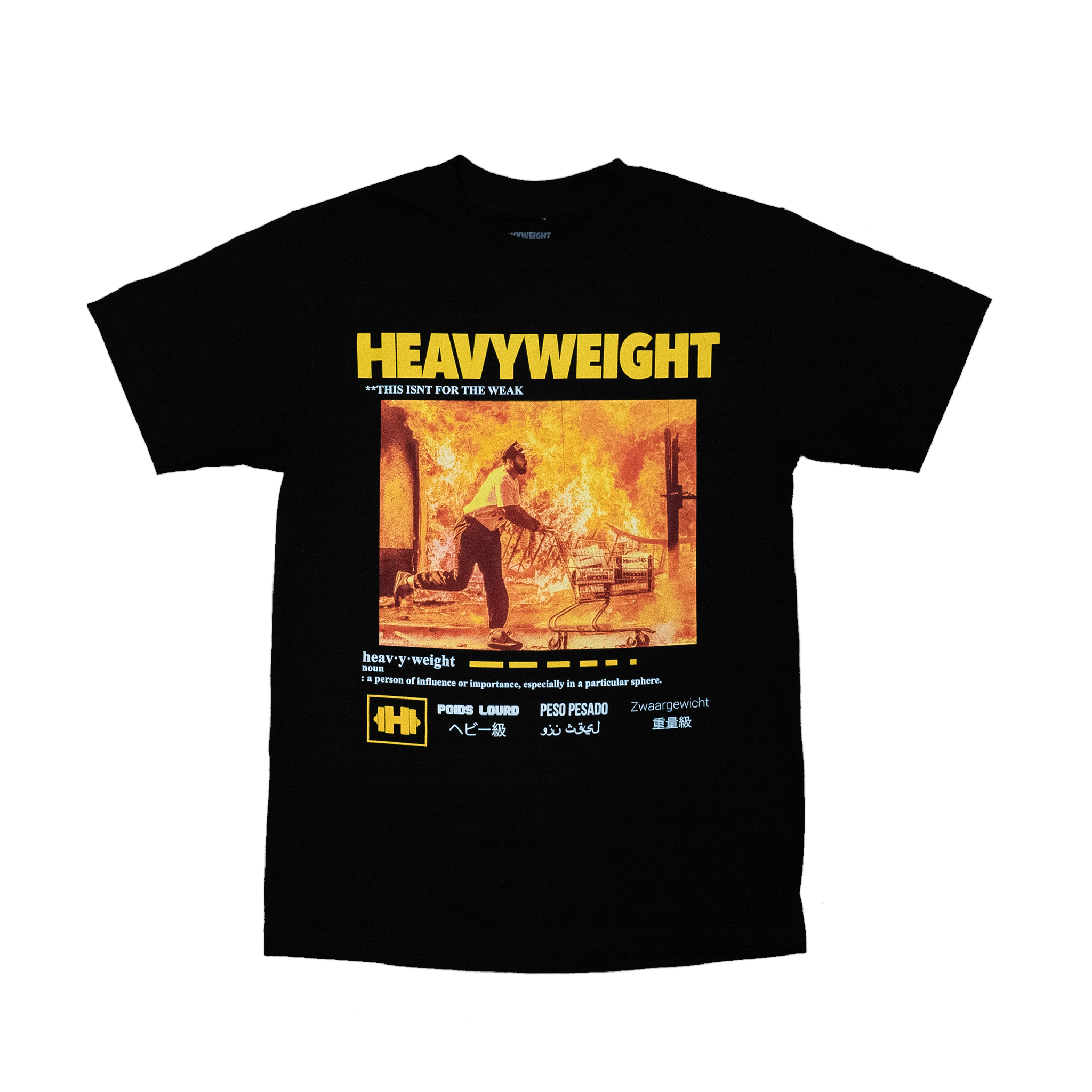 Heavyweight Records - Man on Fire Shirt
