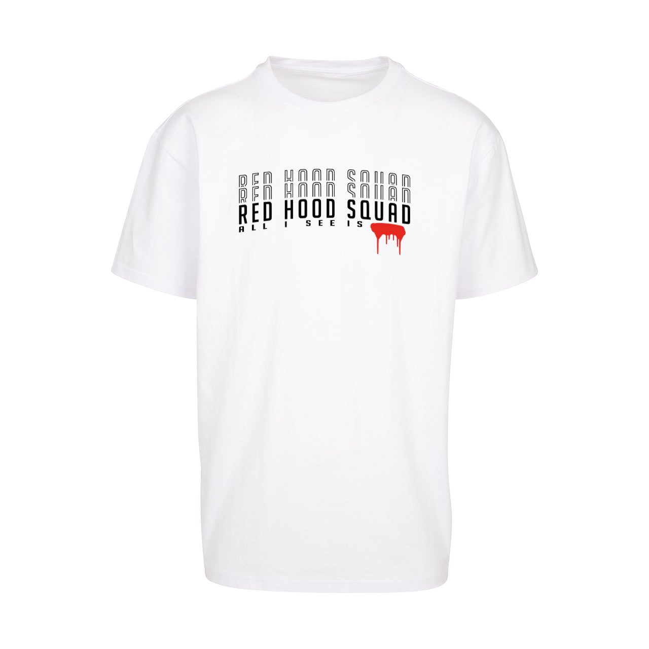 Red Hood Squad - IRWT Triple Layer Shirt weiß