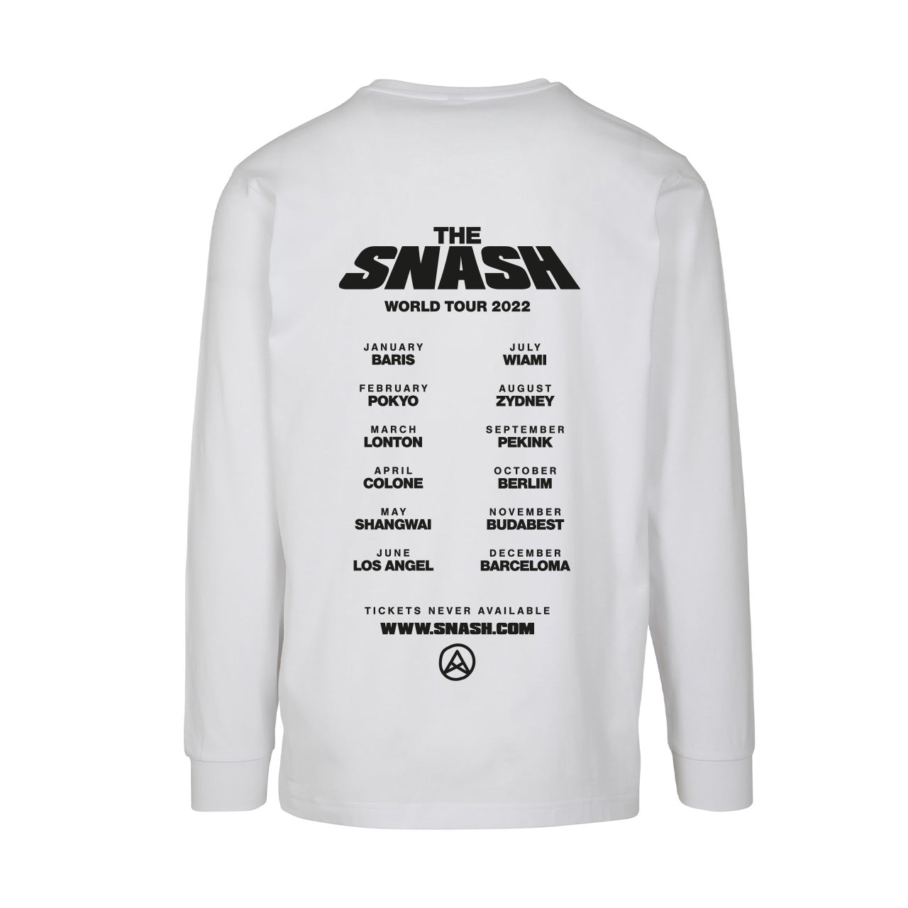 Snash - World Tour Longsleeve