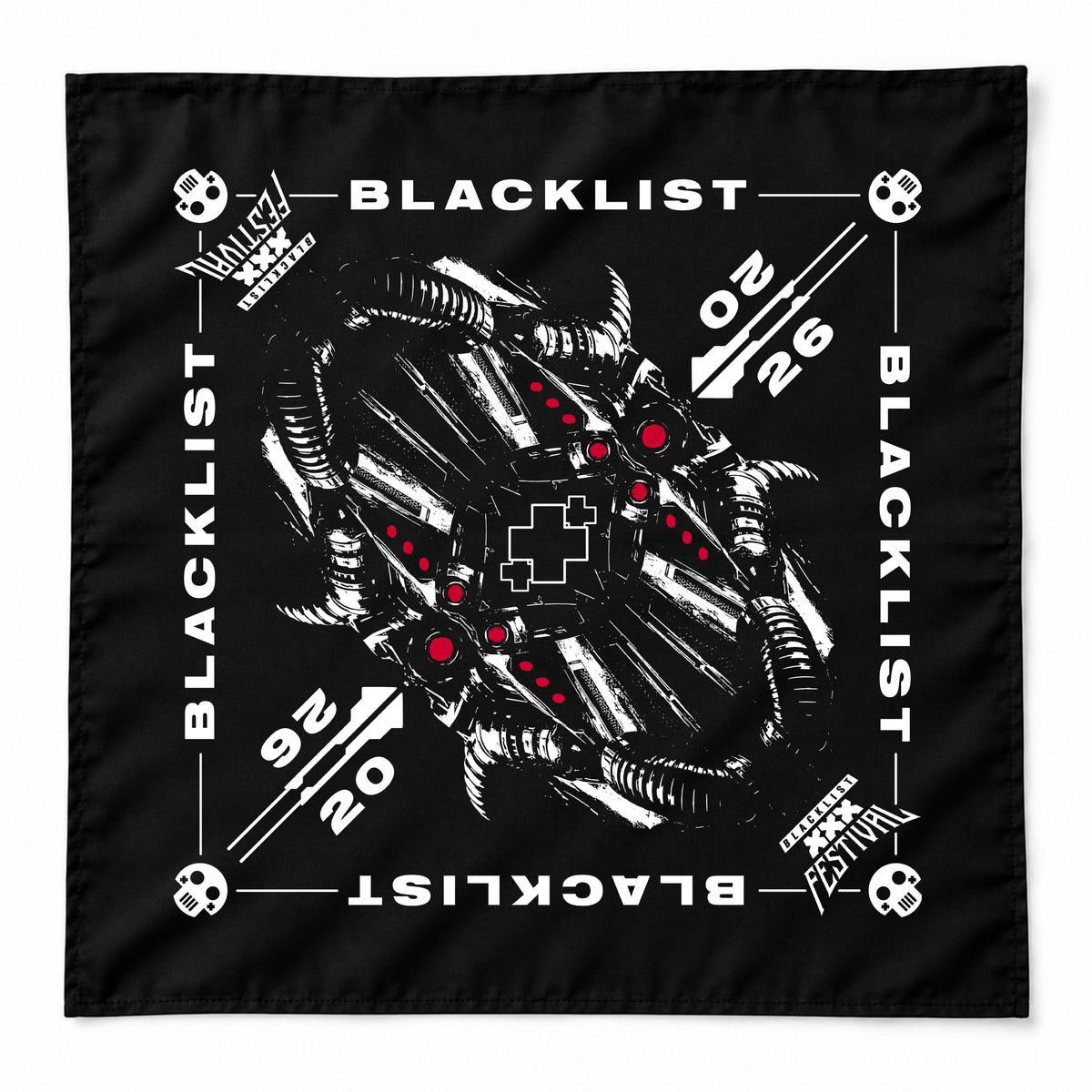 Blacklist - Backlist Festival 2026 Bandana