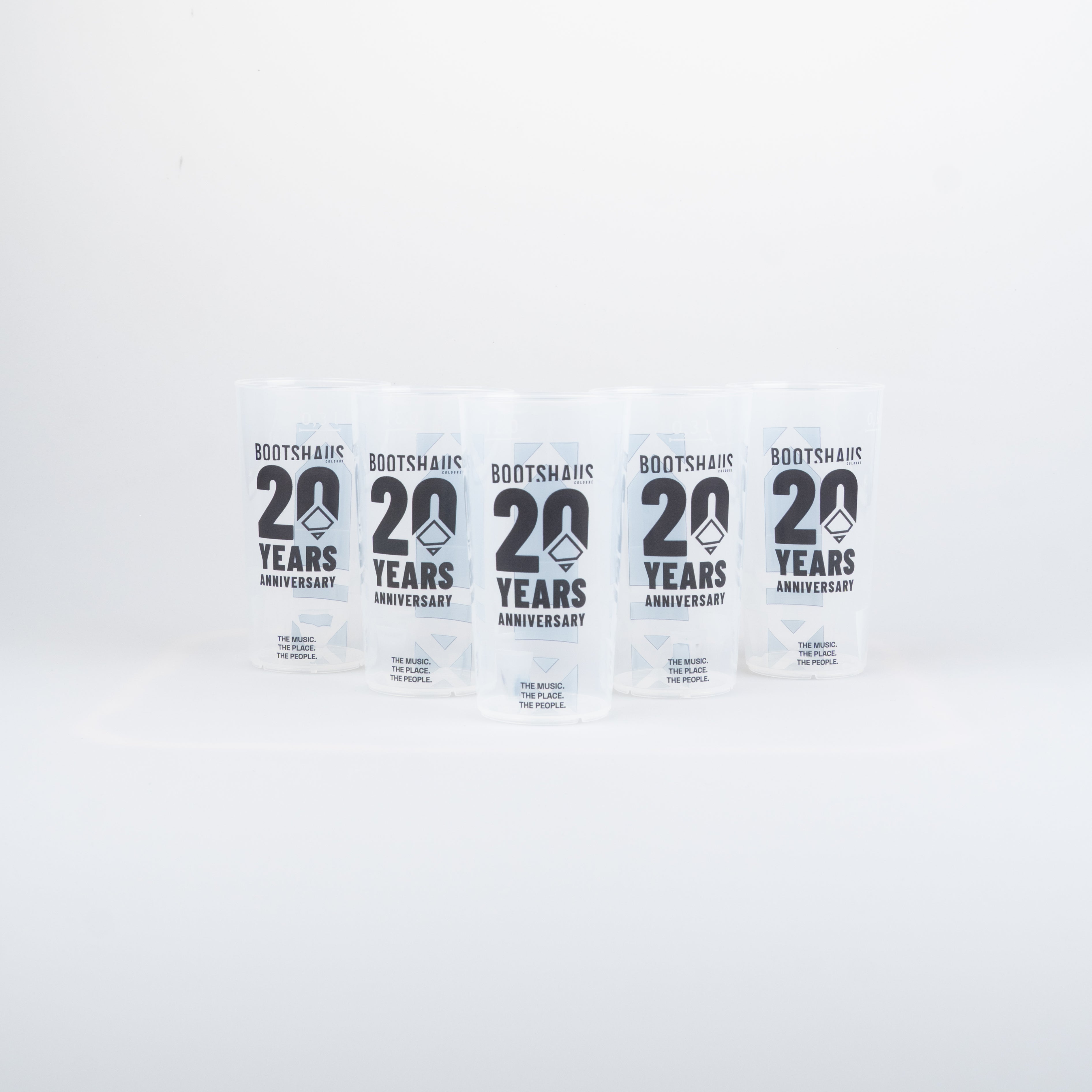 Bootshaus - 20th Anniversary Club Cups (5 cups)