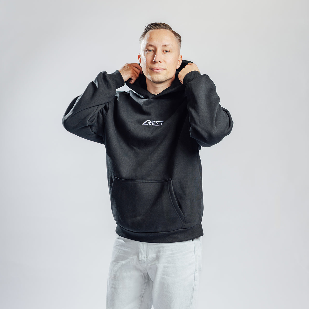 CREST // FLUFFY OS HOODIE - EMB