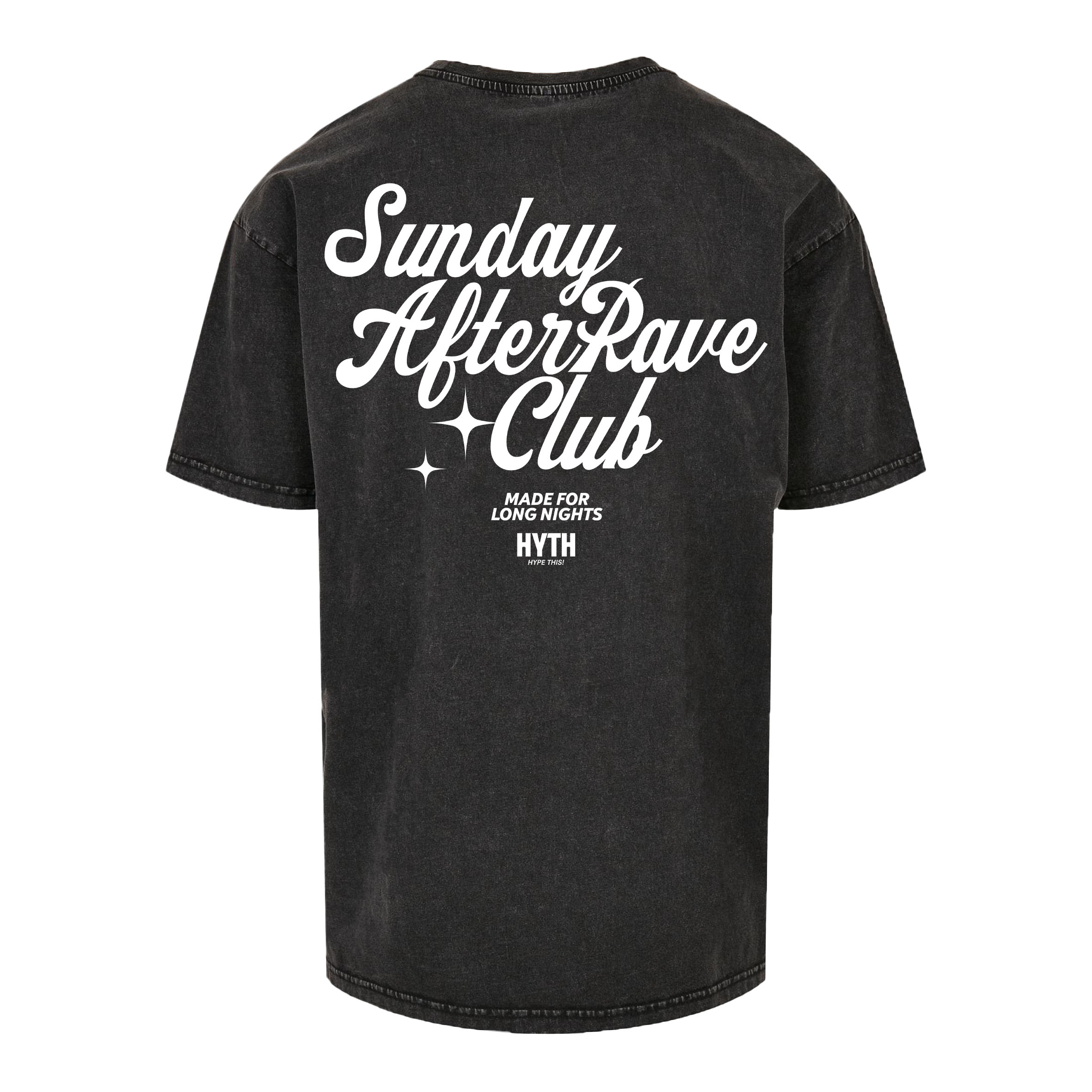 HYTH - Sunday After Hour Rave Club  - Shirt - Schwarz