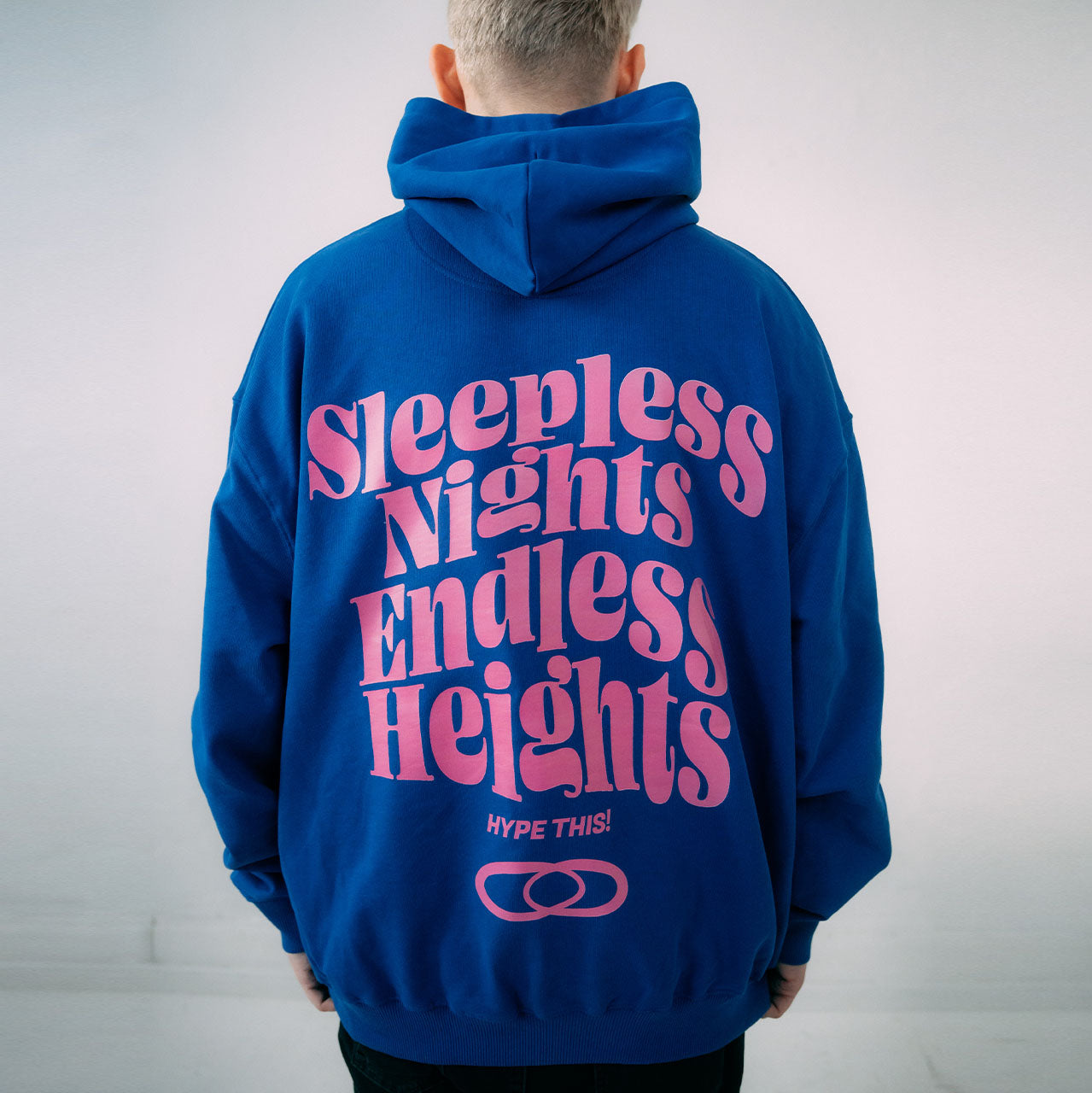 HYTH - Sleepless Nights Endless Heights - Hoodie - Blau