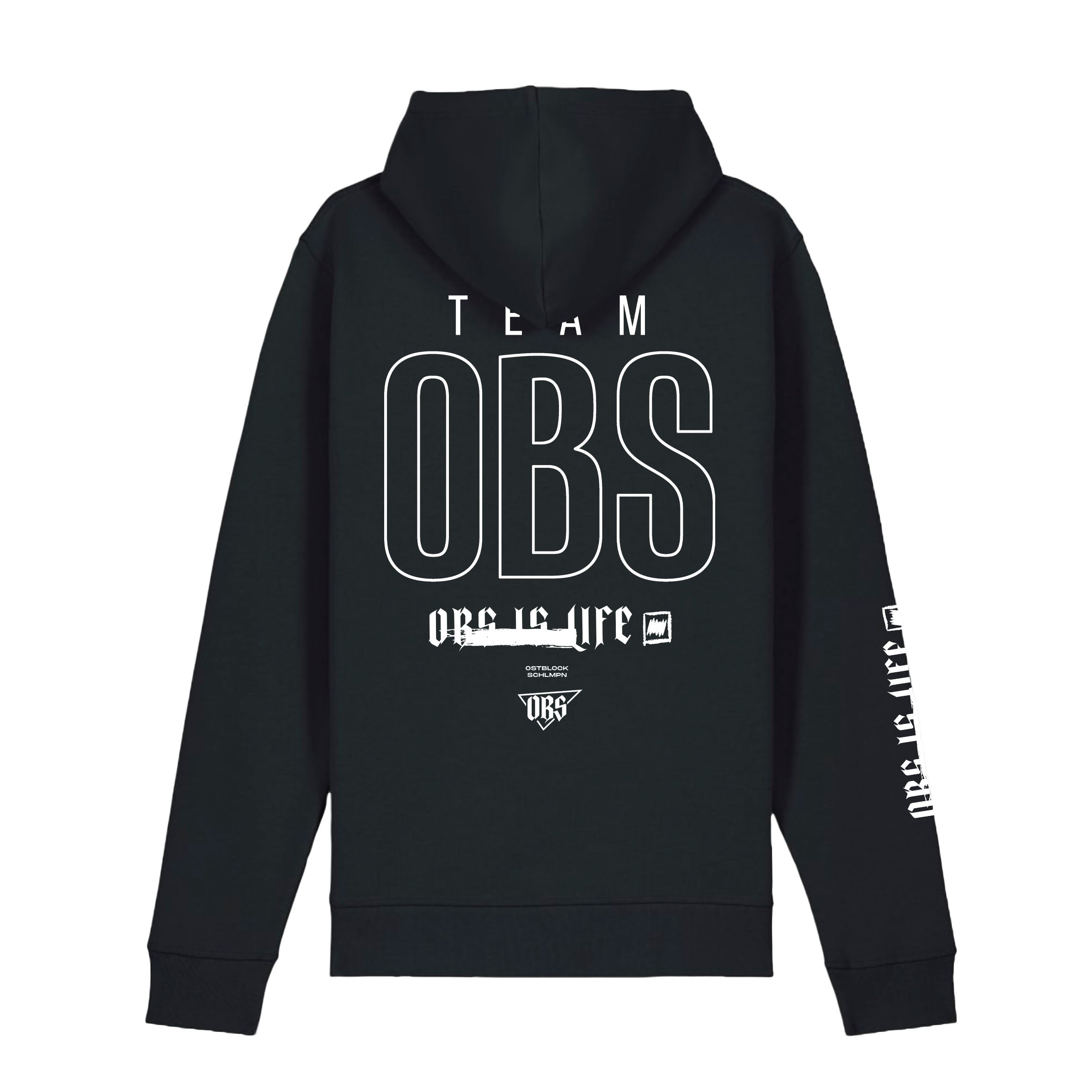 OBS - Team OBS - Hoodie - Schwarz