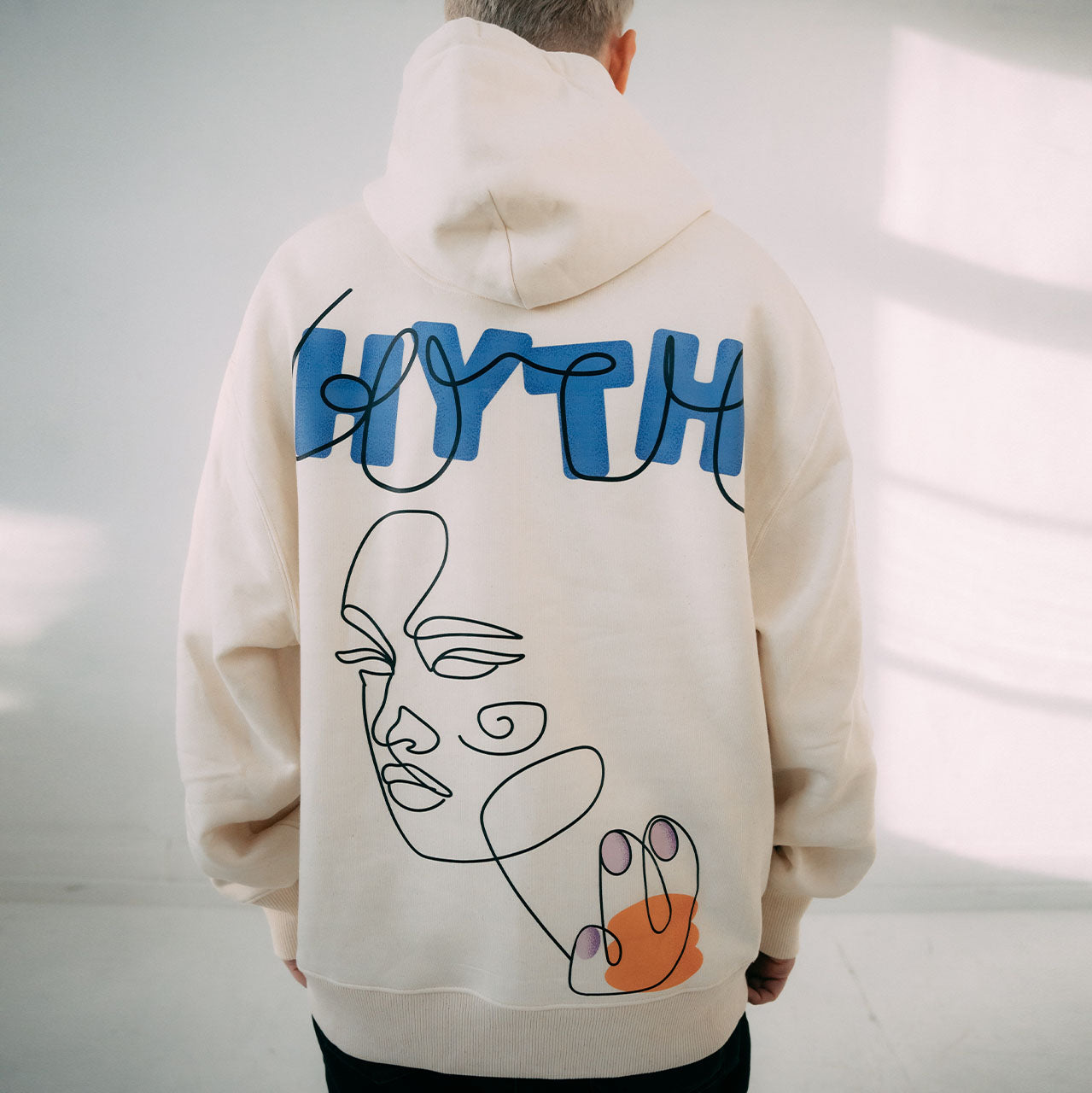 HYTH - Faceless - Hoodie - Beige