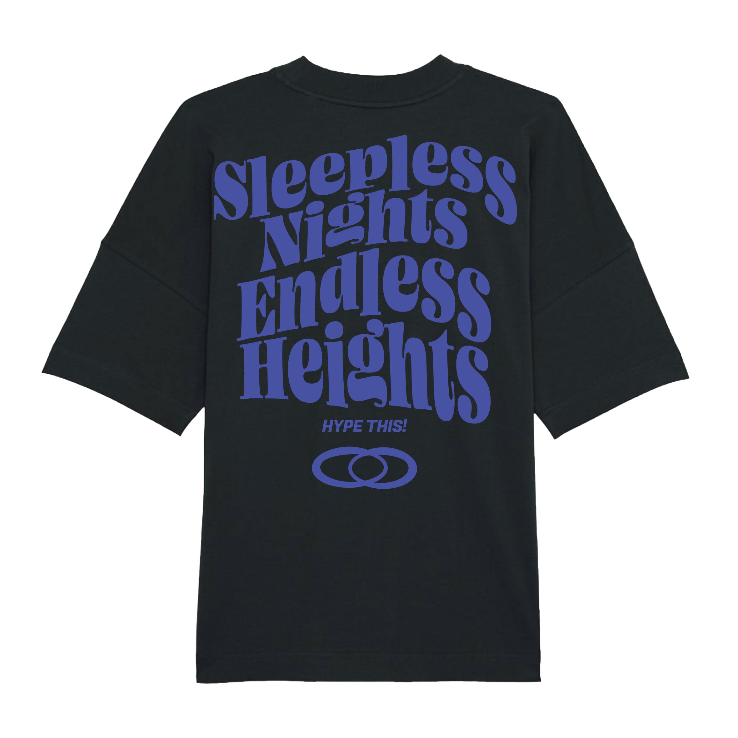 HYTH - Sleepless Nights Endless Heights - Shirt - Schwarz