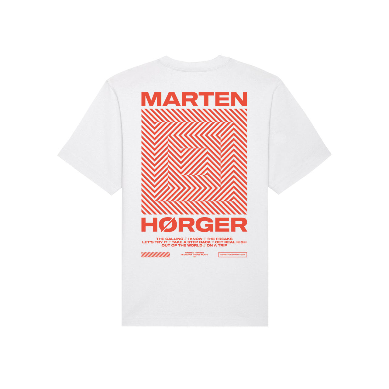 MARTEN HØRGER - DISCØGRAPHY T-SHIRT