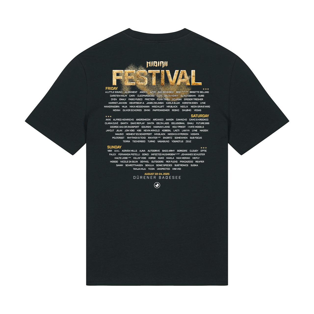Nibirii - Line Up 2025 Shirt