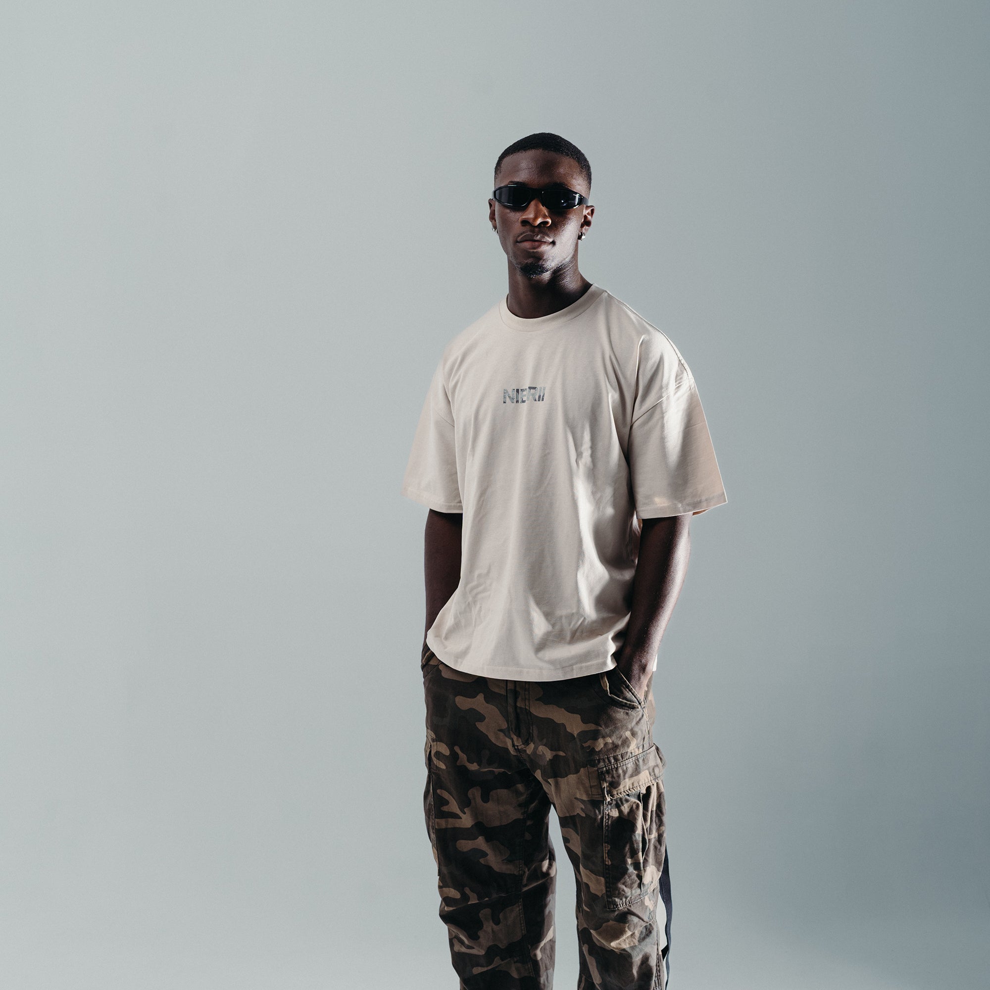 Nibirii - Abstract Flower Shirt