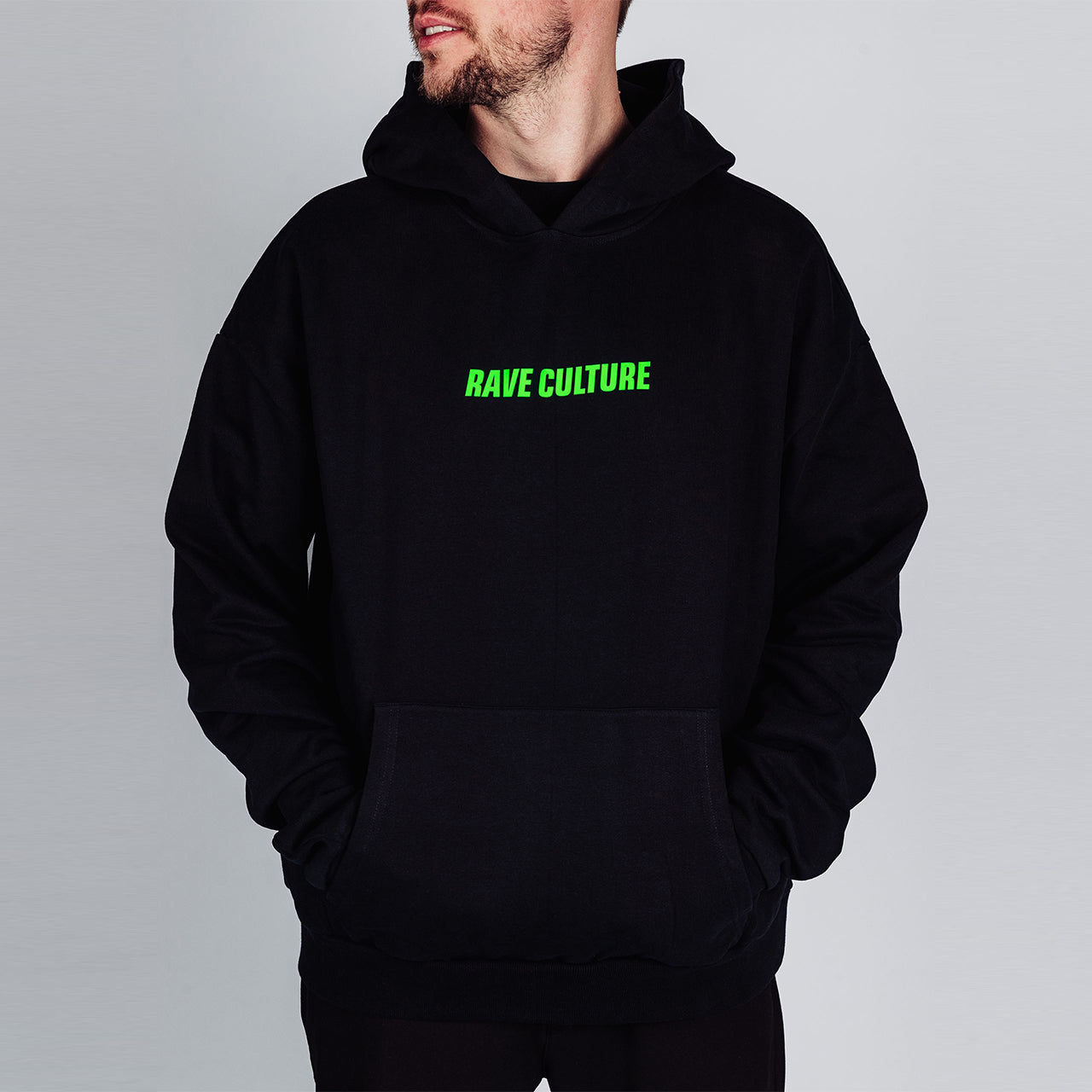 Rave Culture Hoodie - neon