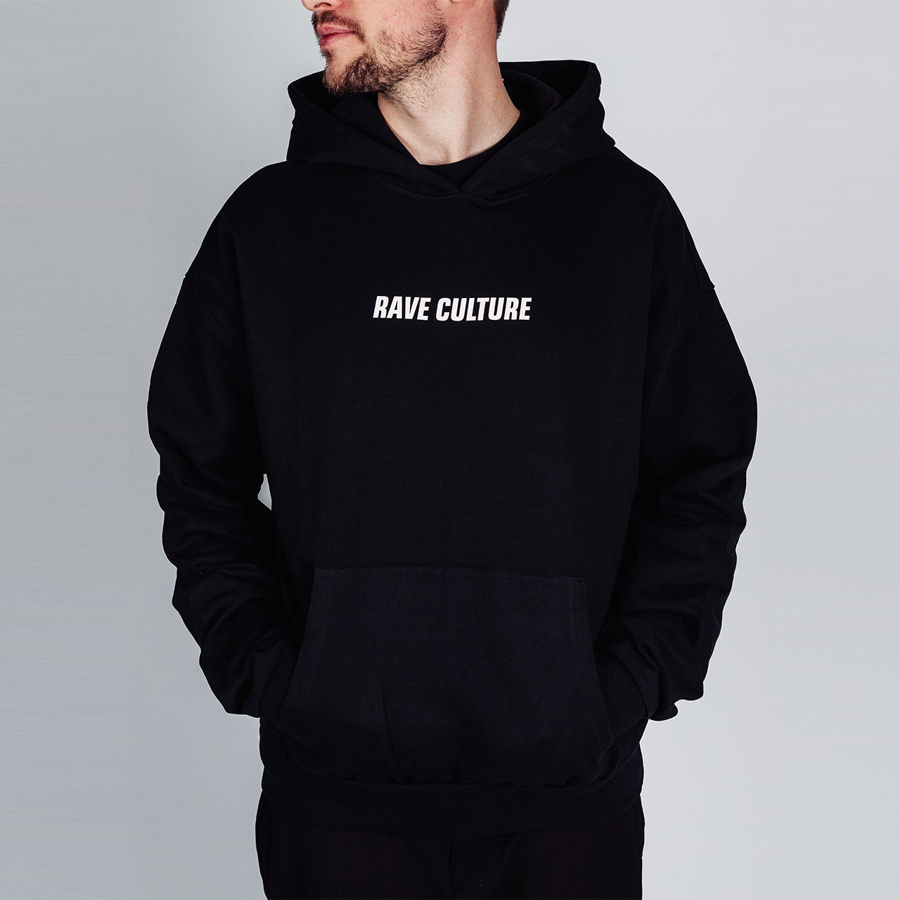 Rave Culture Hoodie - schwarz