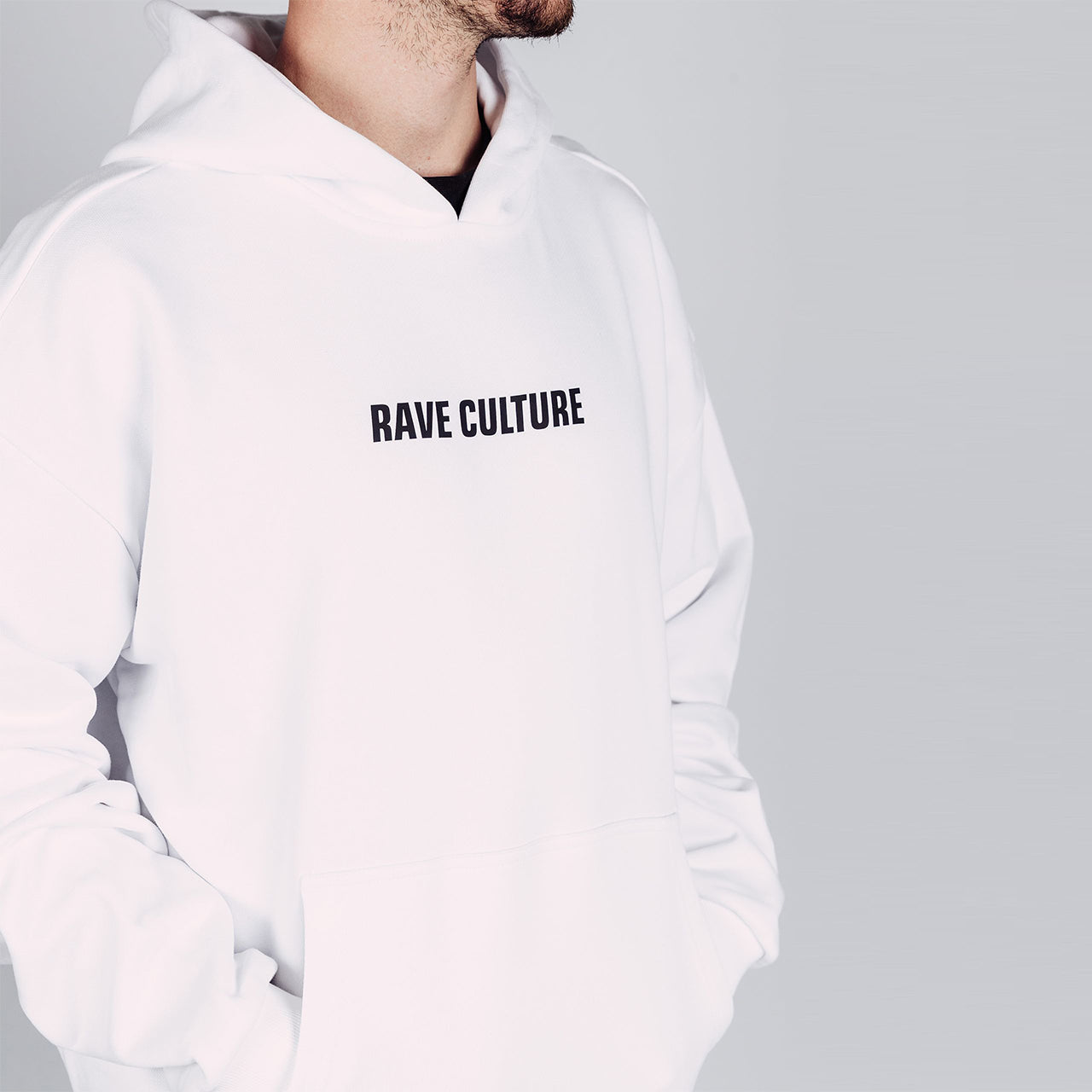 Rave Culture Hoodie - weiß