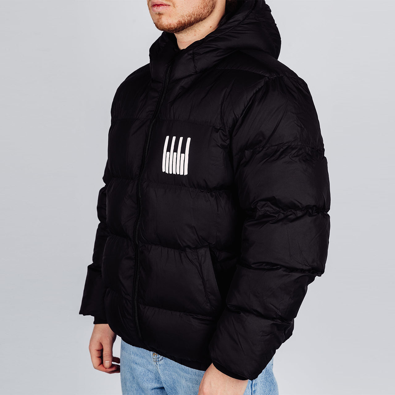 Rave Culture Puffer Jacket - schwarz