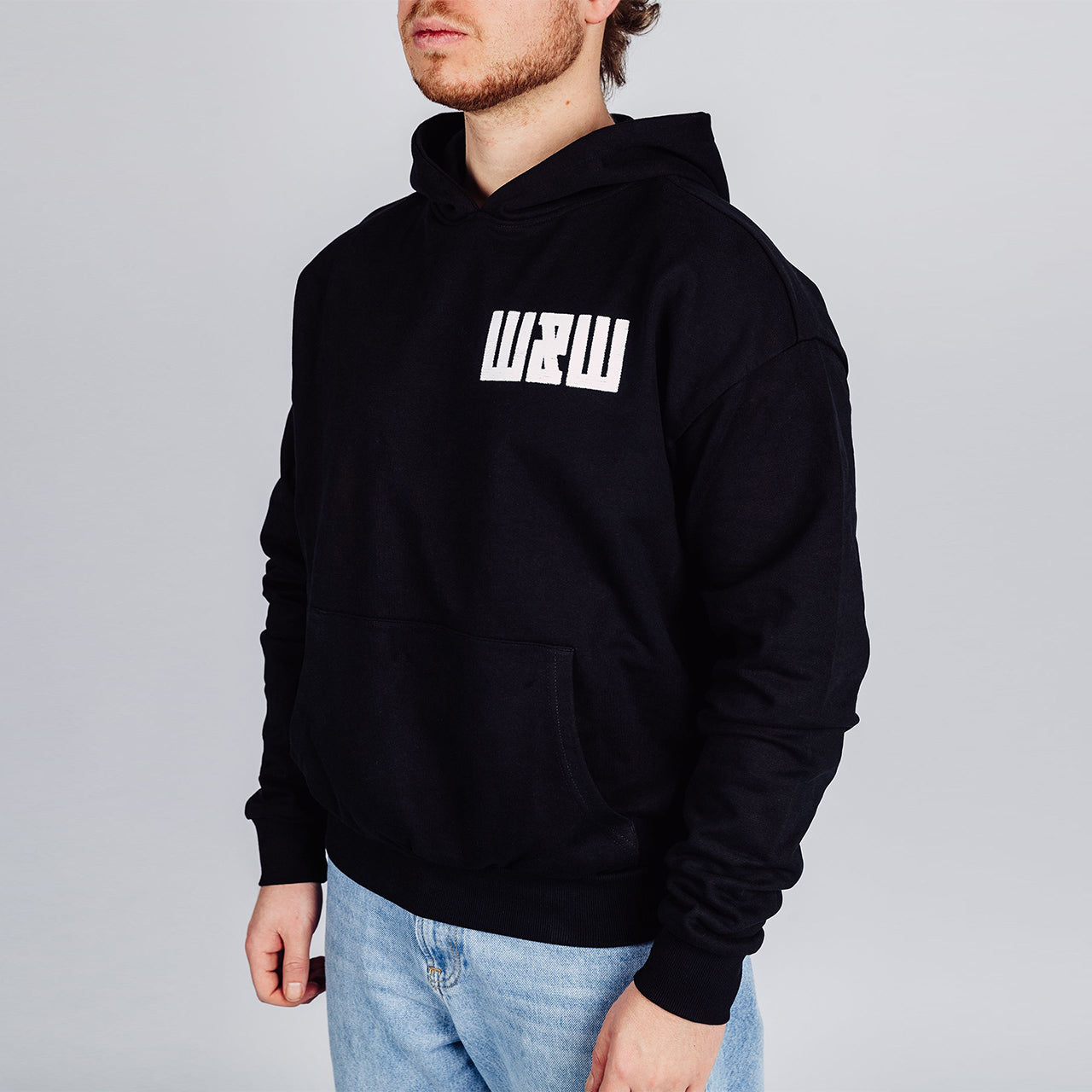 W&W Triple Logo Hoodie - Schwarz