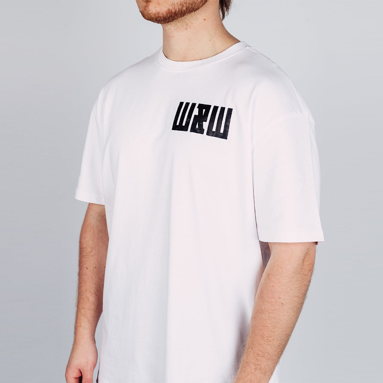 W&W Logo Triple T-Shirt Weiß