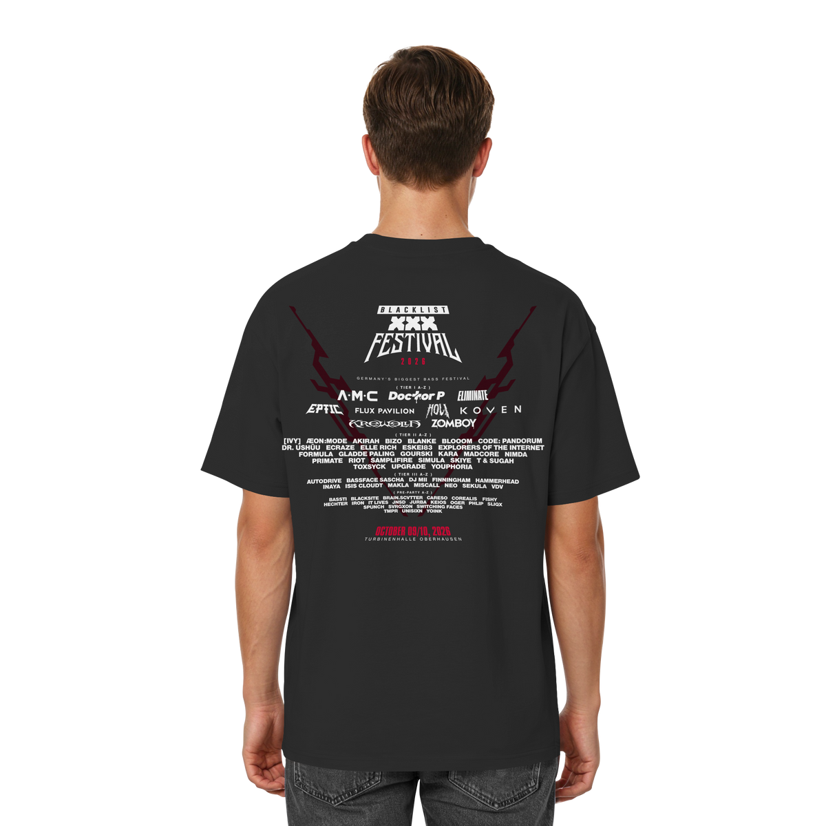 Blacklist - Blacklist Festival 2026 Line Up T-Shirt *online only*