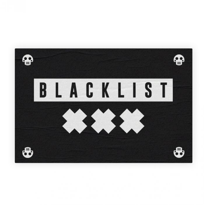 Blacklist - Festival Flag