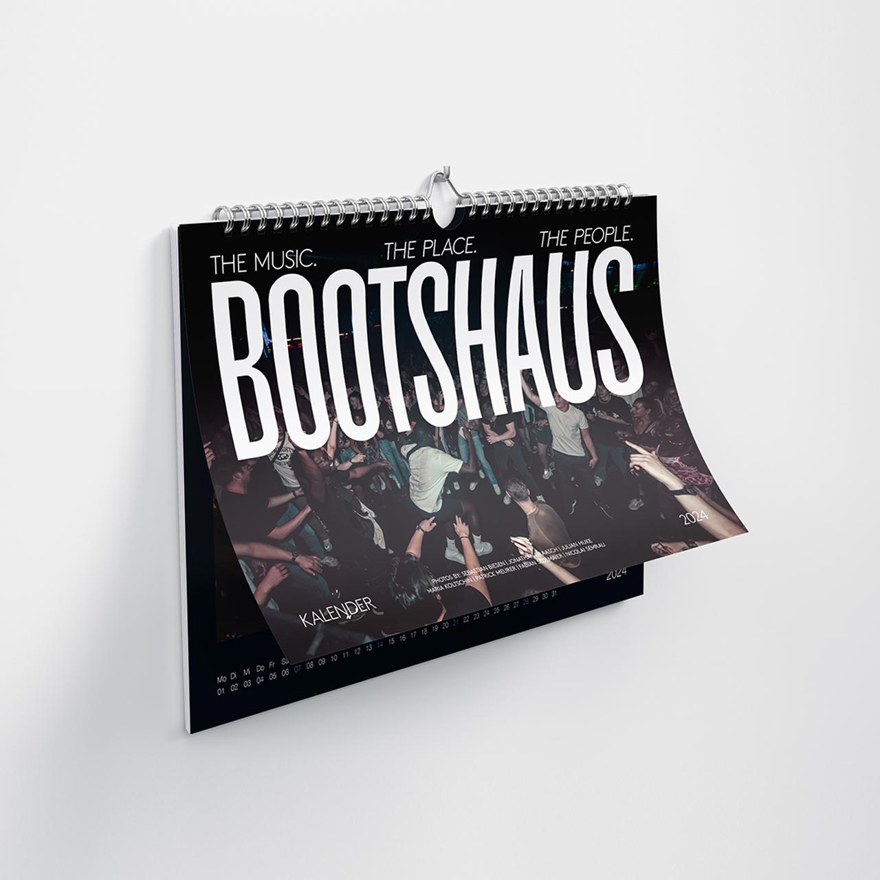 Bootshaus - Bootshaus A3 Wandkalender 2024