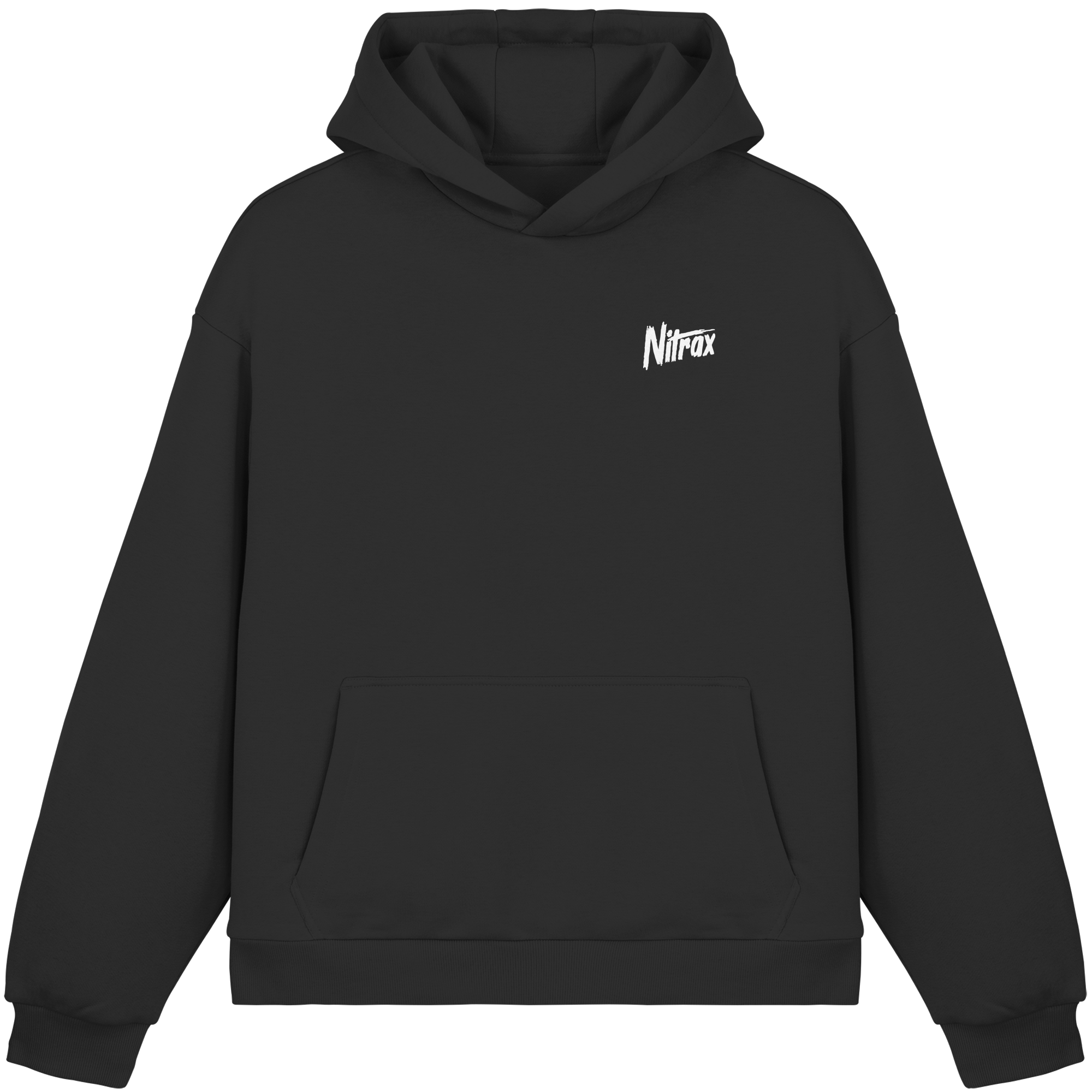 NITRAX - Fluffy Hoodie schwarz